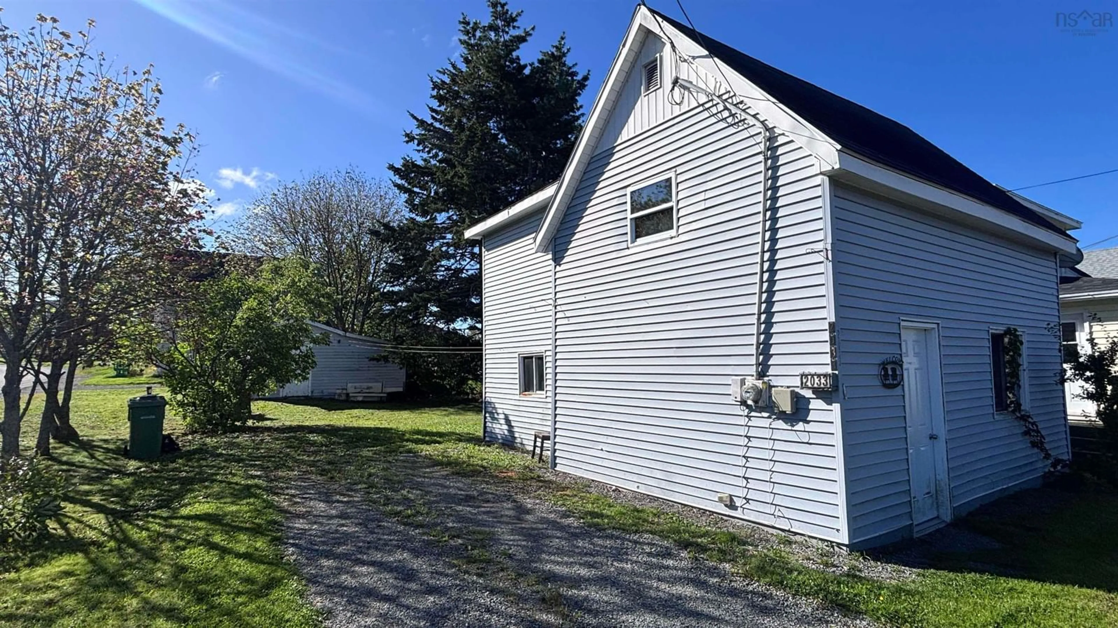 A pic from outside/outdoor area/front of a property/back of a property/a pic from drone, building for 2033 Church St, Westville Nova Scotia B0K 2A0