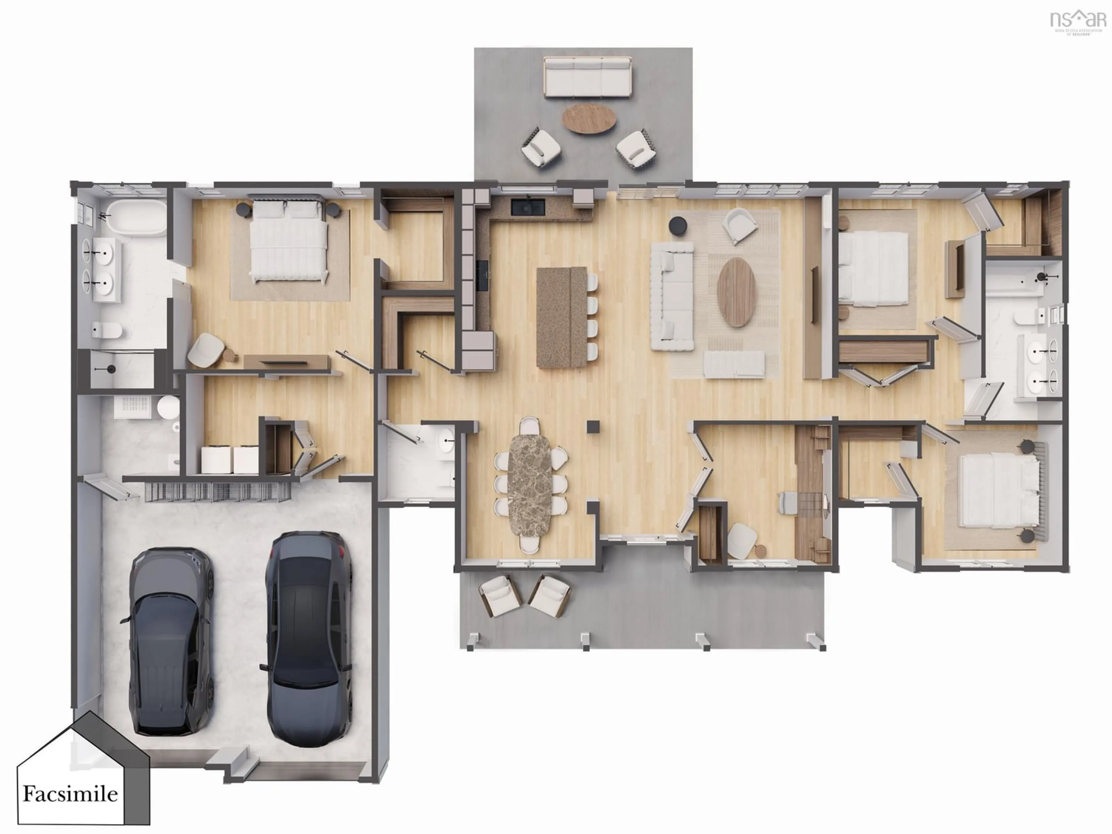 Floor plan for Lot 5020 Orchid Crt, Middle Sackville Nova Scotia B4E 0X2