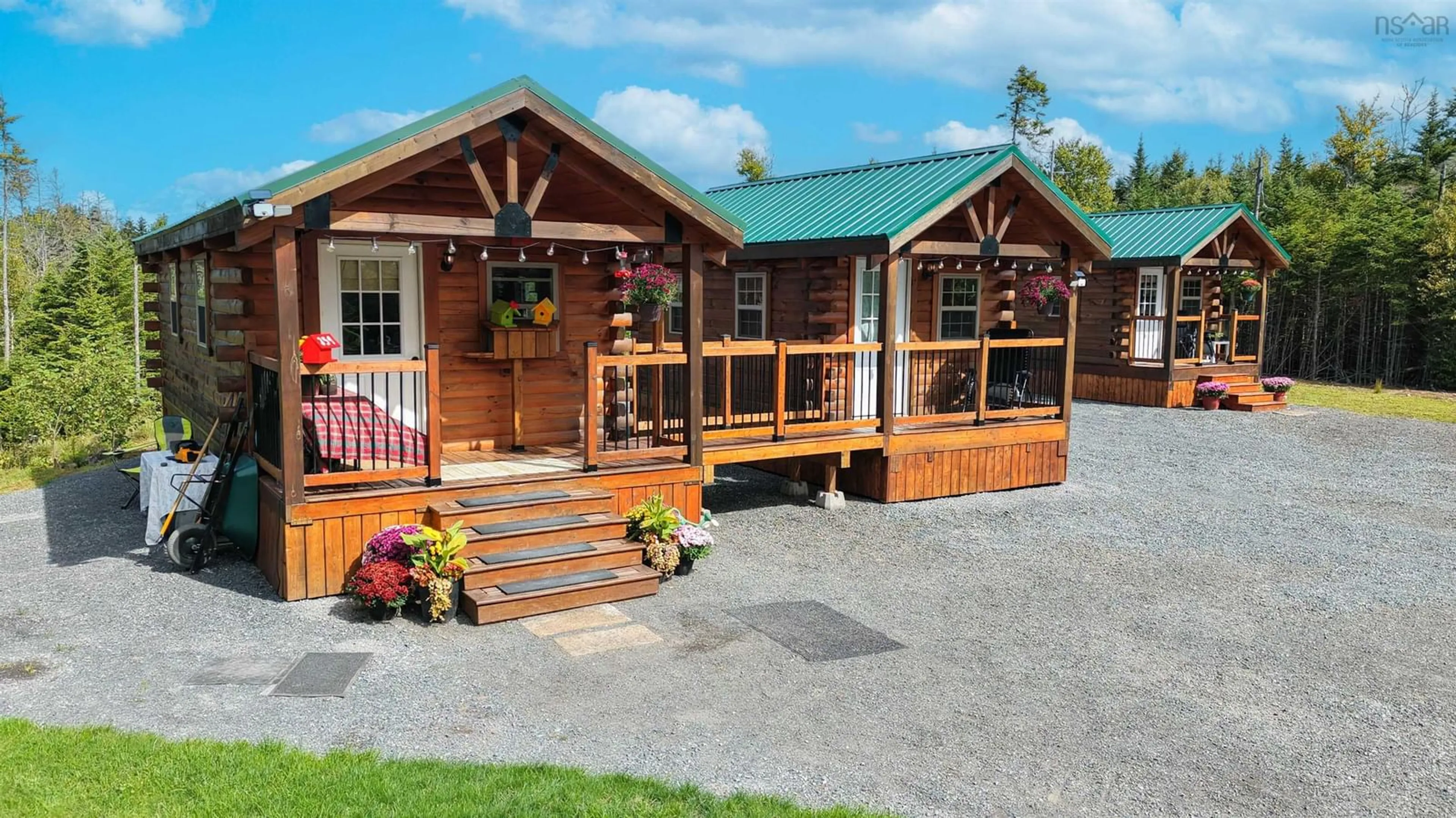 Patio, building for 359 Shore Rd, Caribou River Nova Scotia B0K 1H0