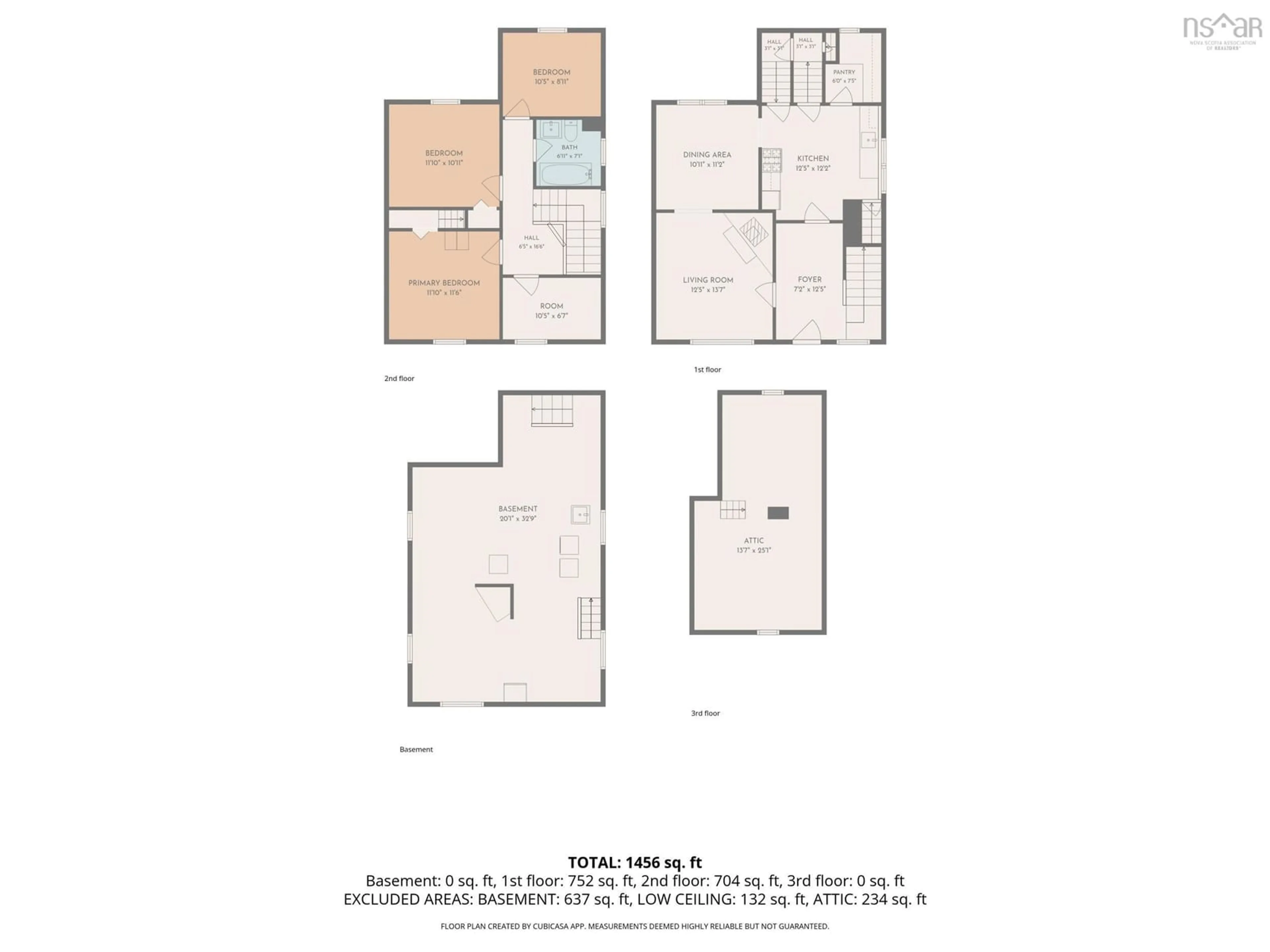 Floor plan for 6377 North St, Halifax Nova Scotia B3L 1P7