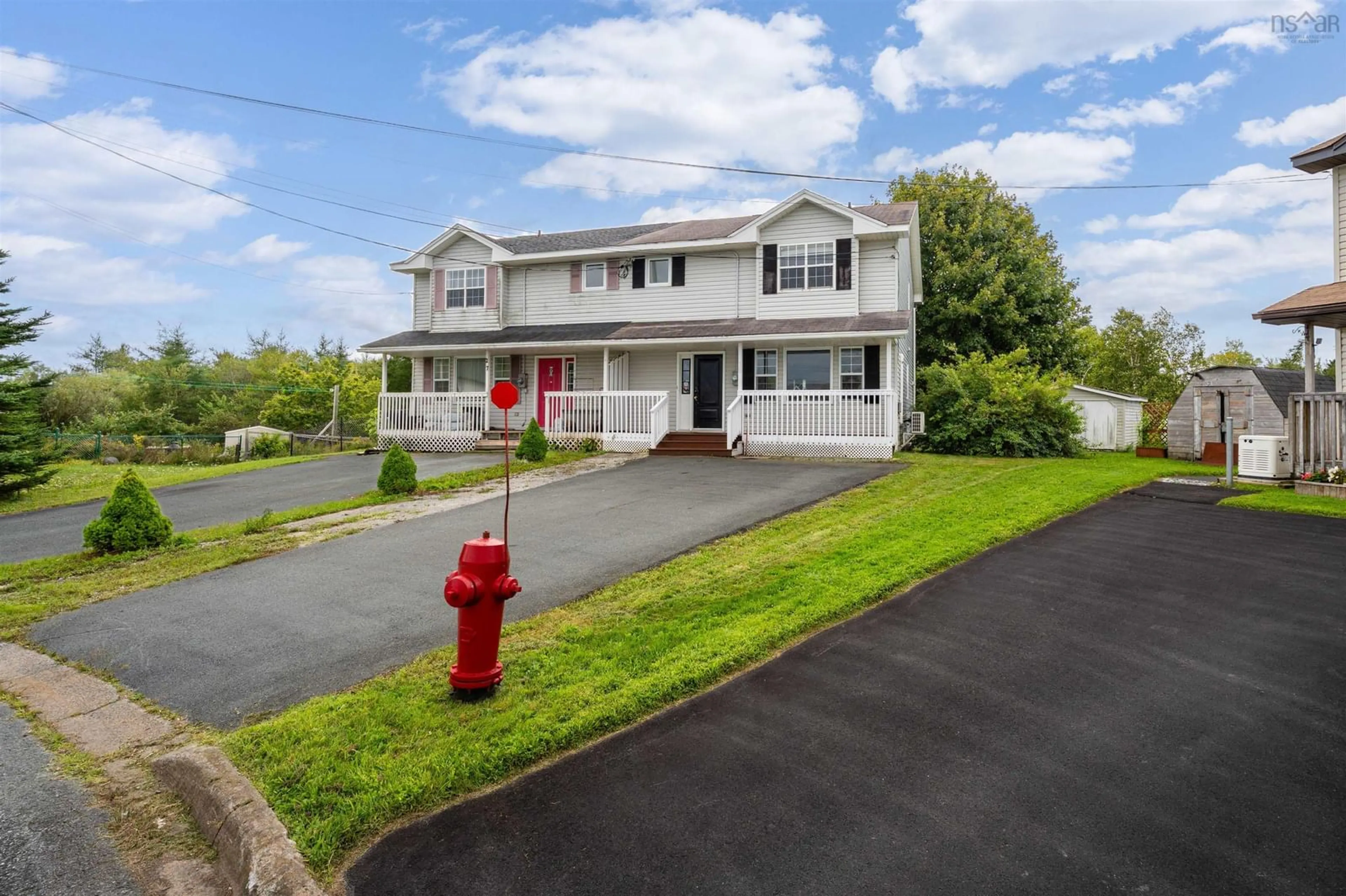 A pic from outside/outdoor area/front of a property/back of a property/a pic from drone, street for 29 Kohar Crt, Eastern Passage Nova Scotia B3G 1N5