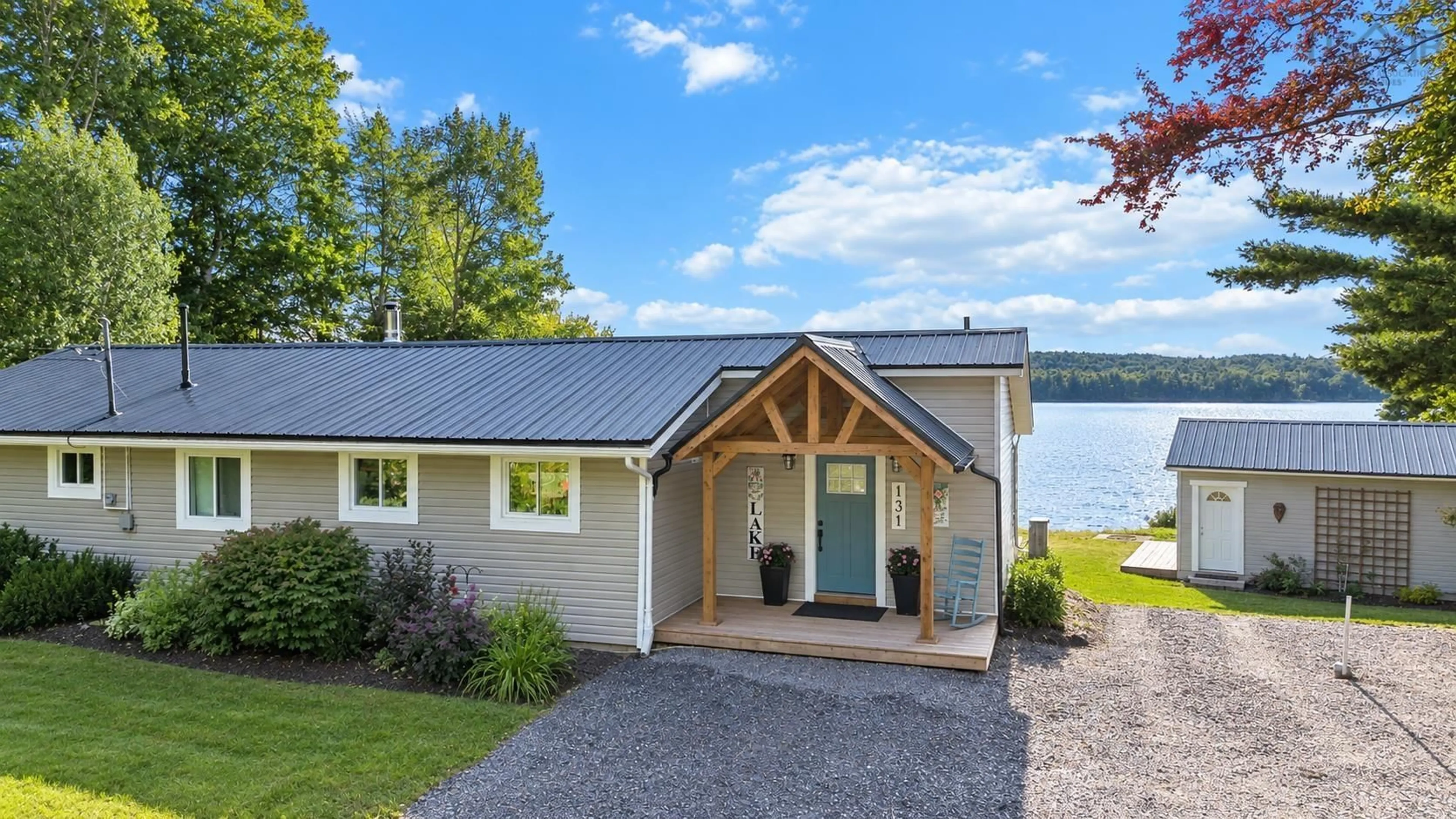 Home with vinyl exterior material, water/lake/river/ocean view for 131 Meadow Lane, Murphy Lake Nova Scotia B4N 1G9