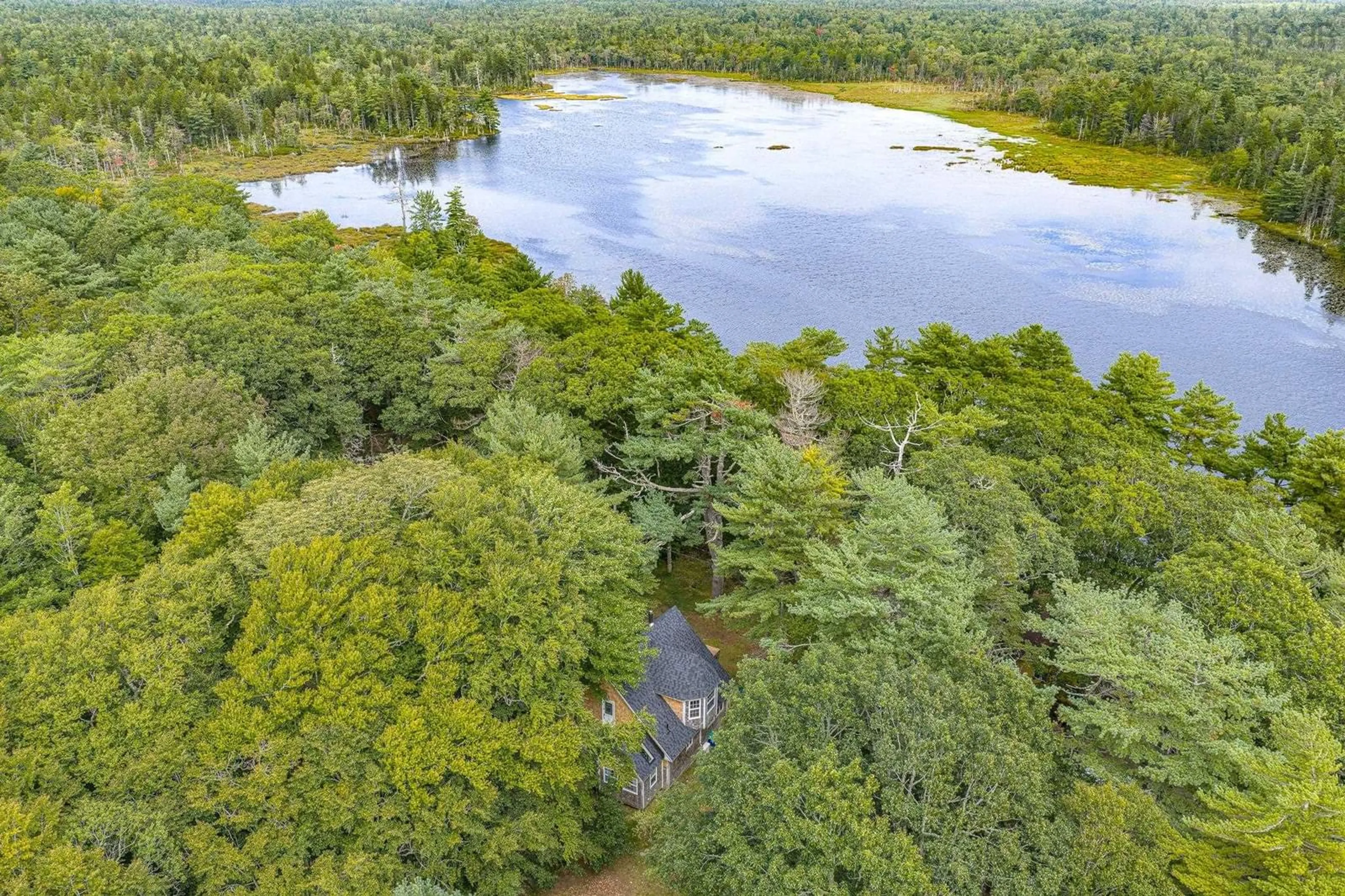 A pic from outside/outdoor area/front of a property/back of a property/a pic from drone, water/lake/river/ocean view for 39 Canada Hill Lane, Canada Hill Nova Scotia B0T 1L0