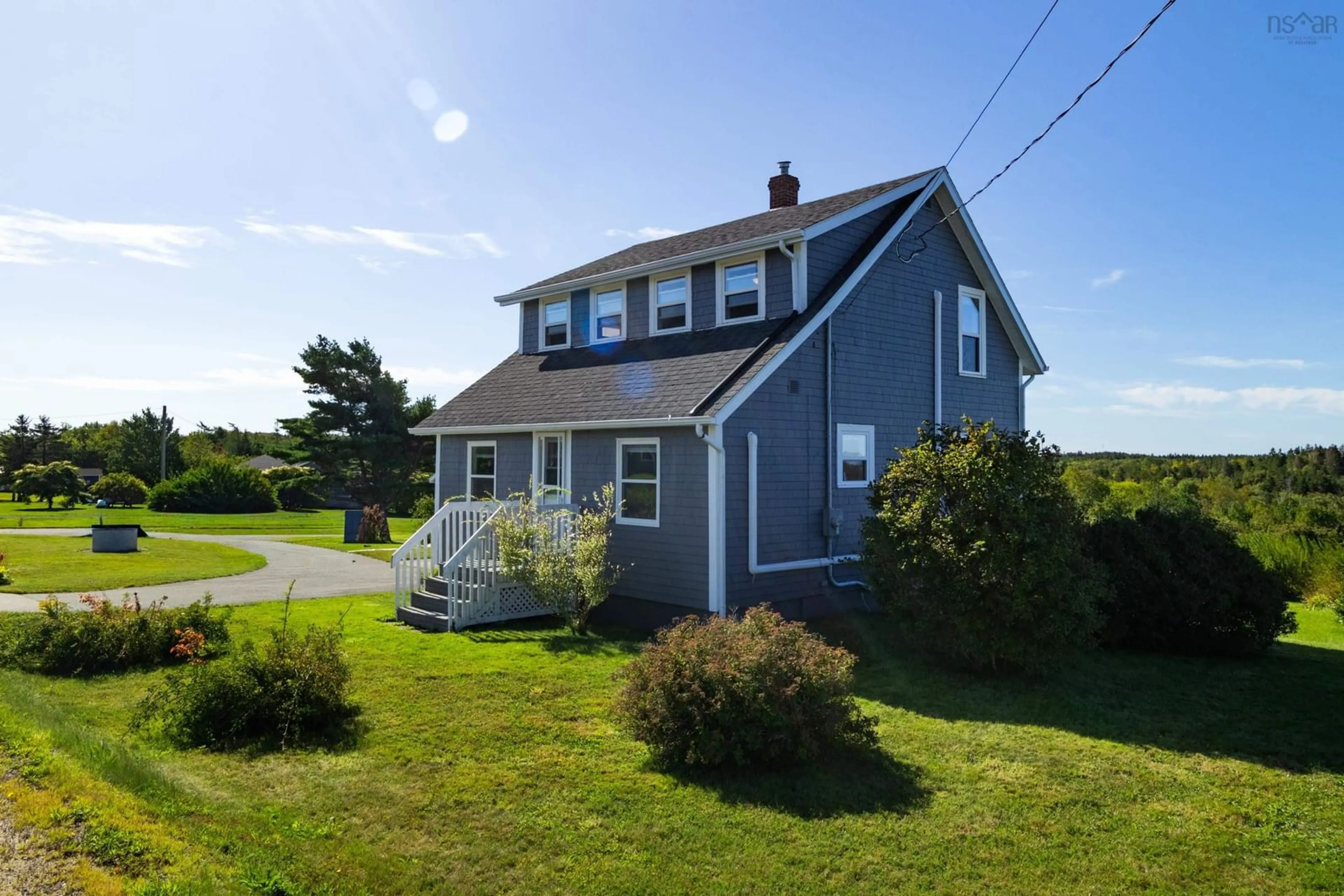 A pic from outside/outdoor area/front of a property/back of a property/a pic from drone, unknown for 824 Saulnierville Road, Saulnierville Station Nova Scotia B0W 2Z0
