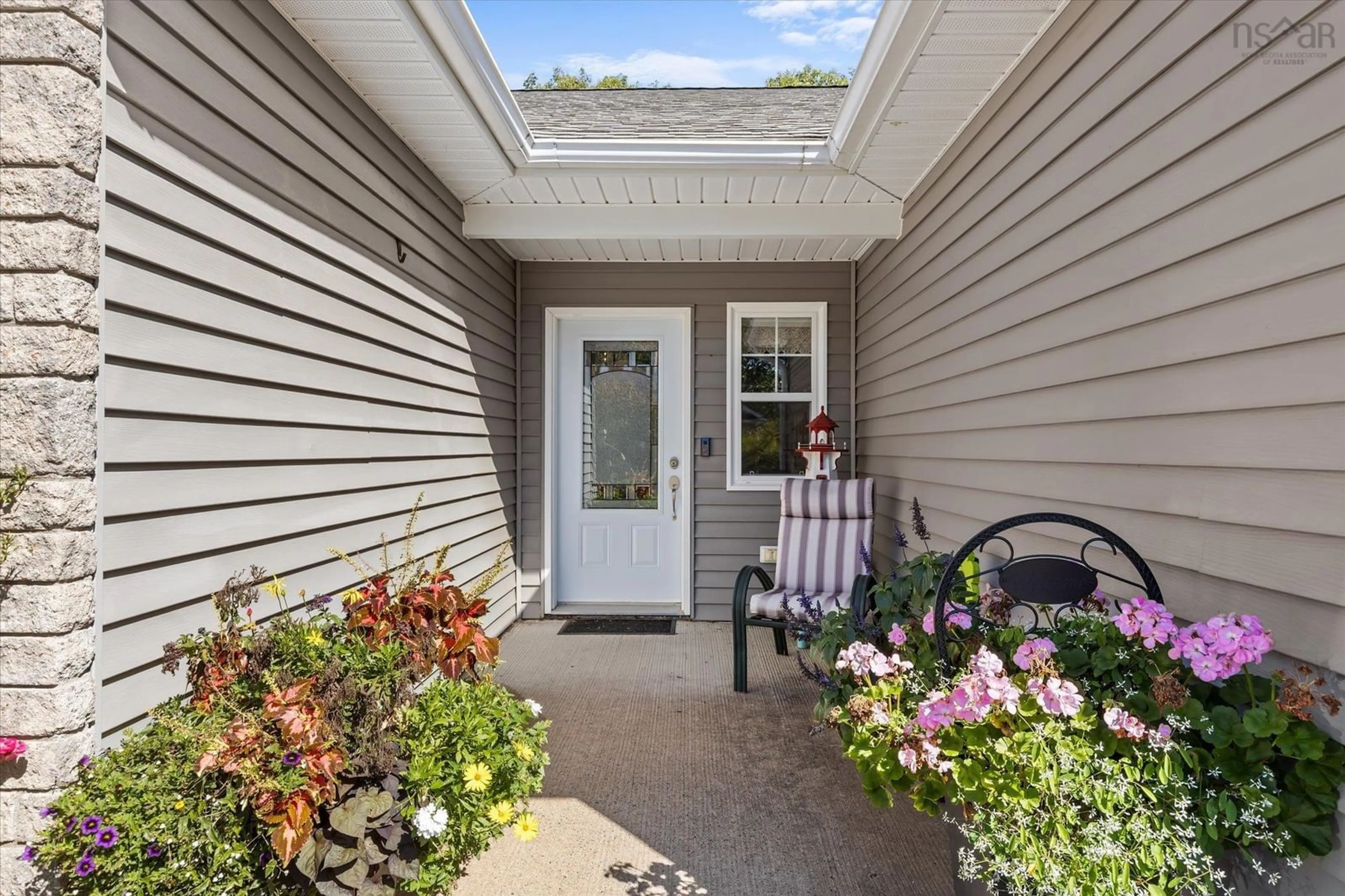 Patio, street for 48 Acorn Dr, Bridgewater Nova Scotia B4V 8Z3
