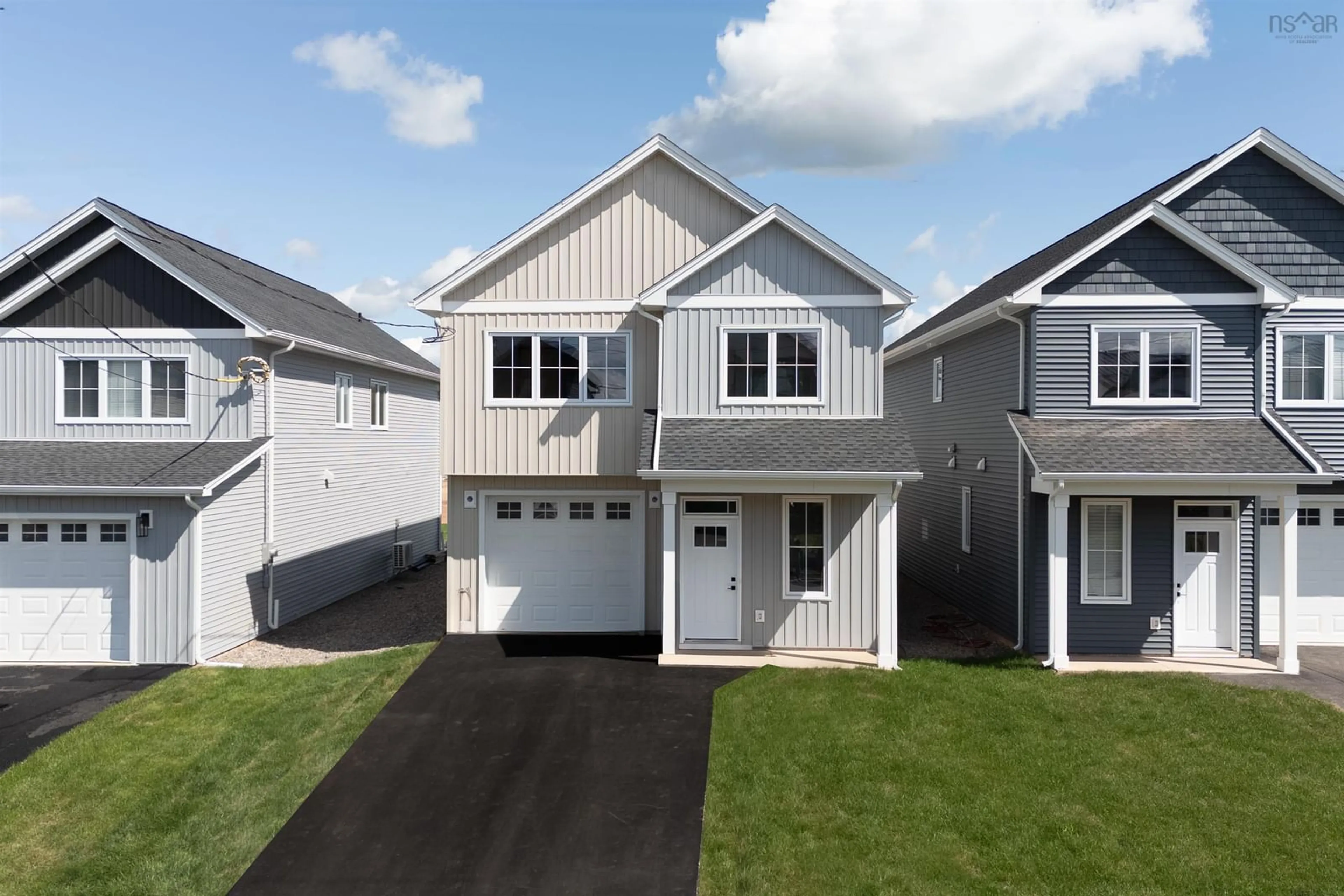 Home with vinyl exterior material, street for 23 Brianna Dr, Lantz Nova Scotia B2S 0K3