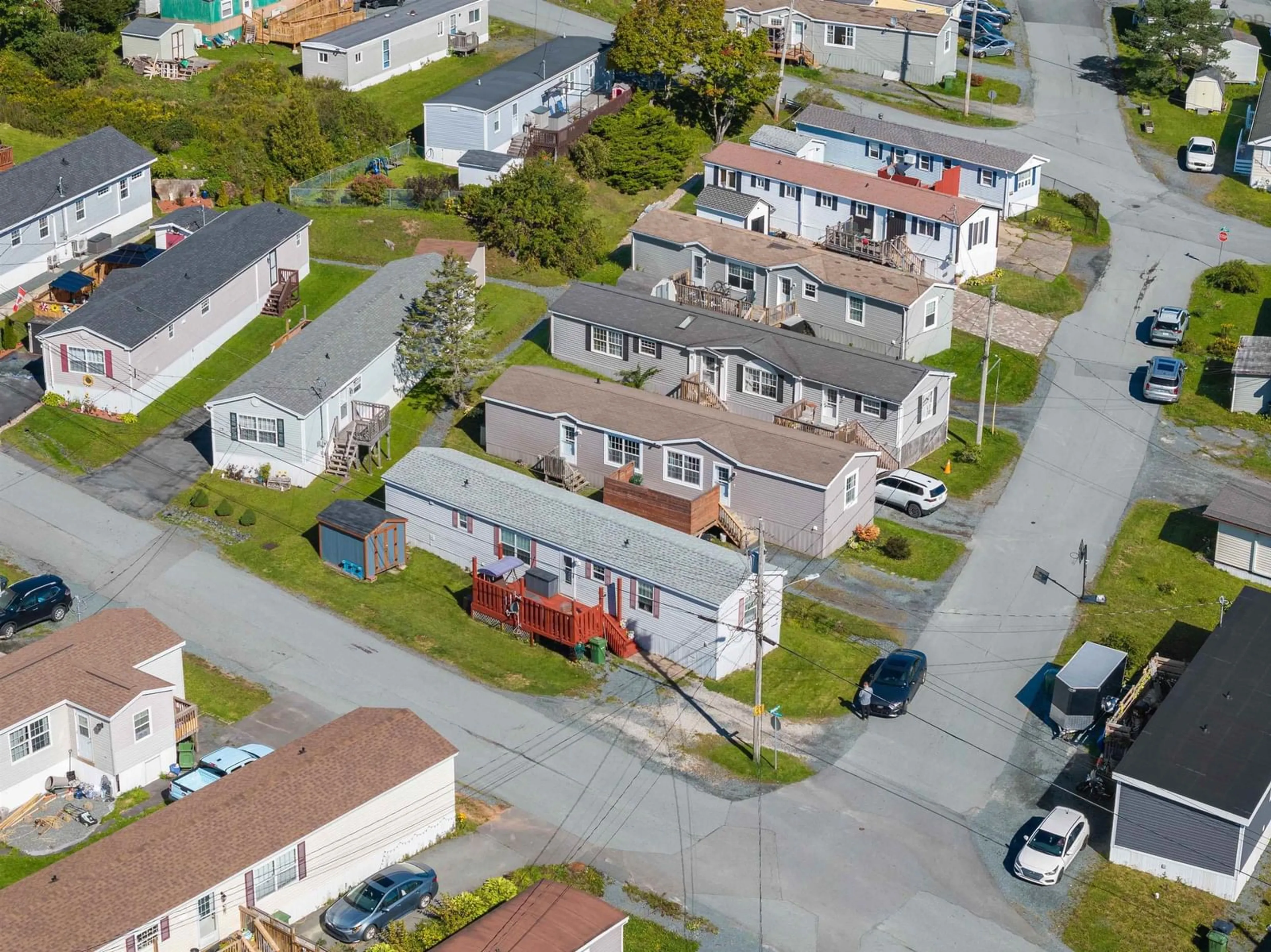 A pic from outside/outdoor area/front of a property/back of a property/a pic from drone, street for 4 Skyline Dr, Harrietsfield Nova Scotia B3V 1B3