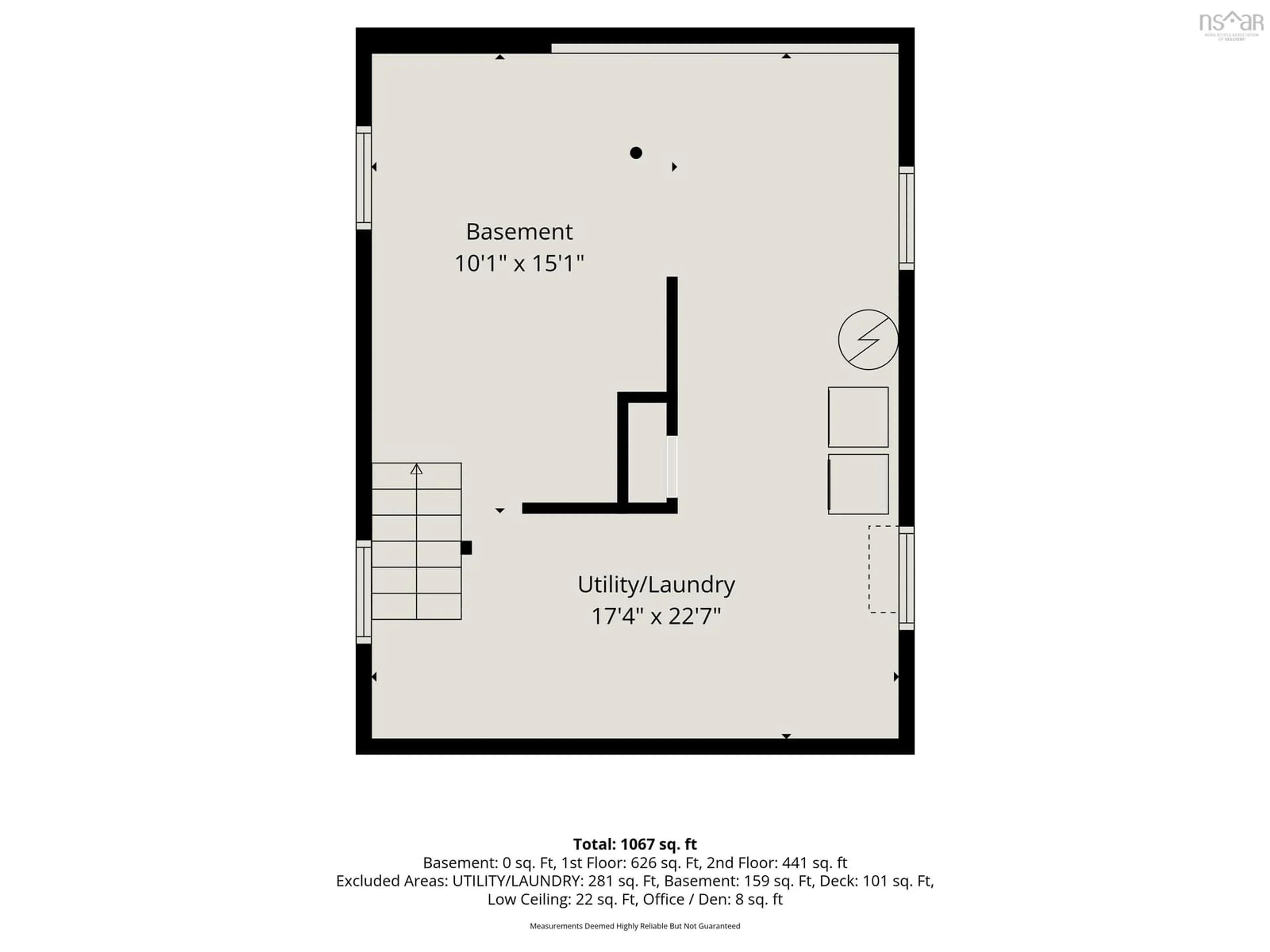 Floor plan for 6385 Liverpool St, Halifax Nova Scotia B3L 1Y1