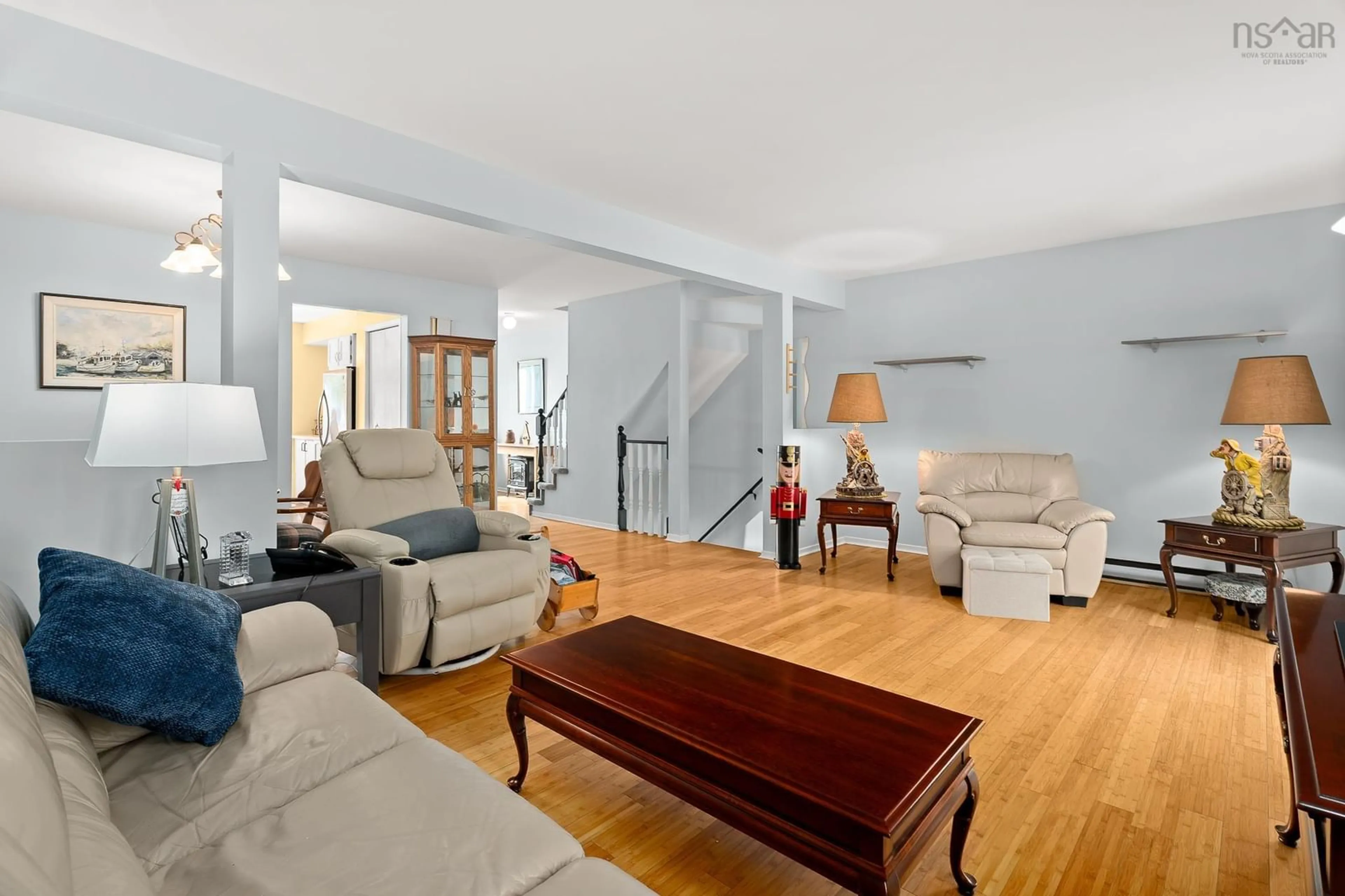 Living room with furniture, unknown for 44 Collins Grove, Dartmouth Nova Scotia B2W 4E6