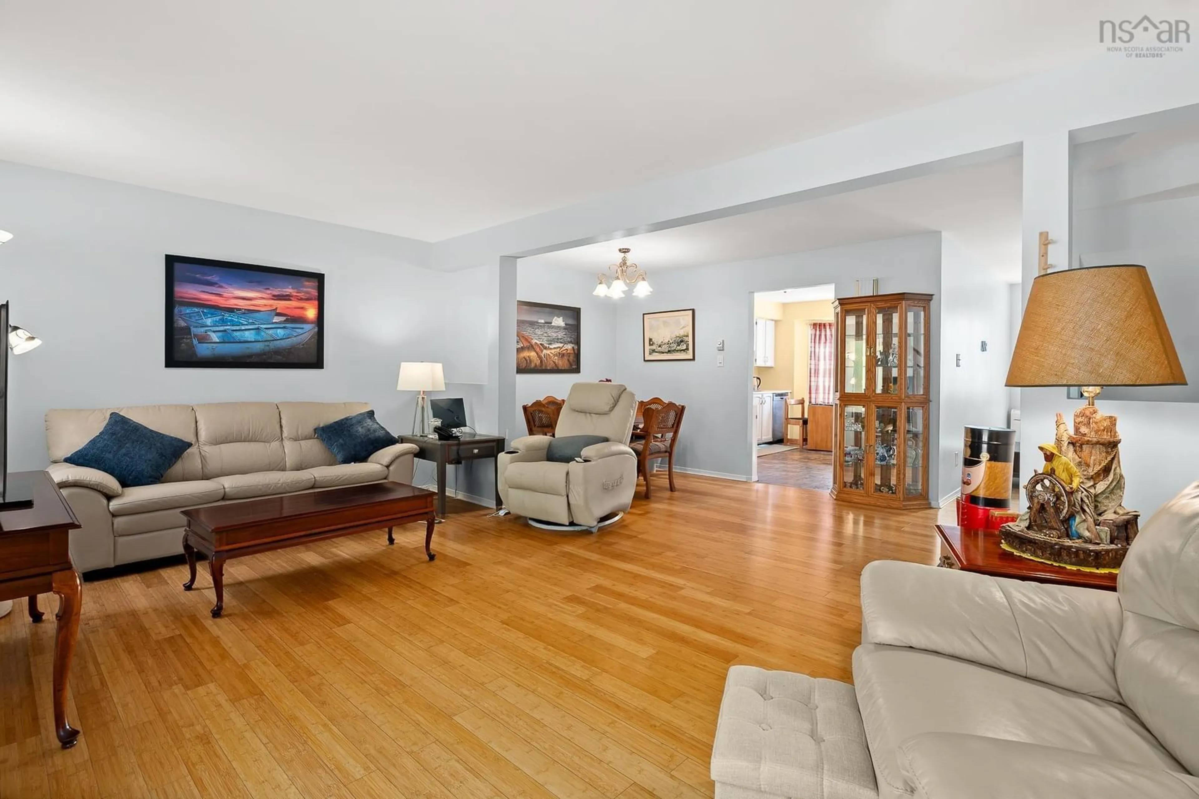 Living room with furniture, unknown for 44 Collins Grove, Dartmouth Nova Scotia B2W 4E6