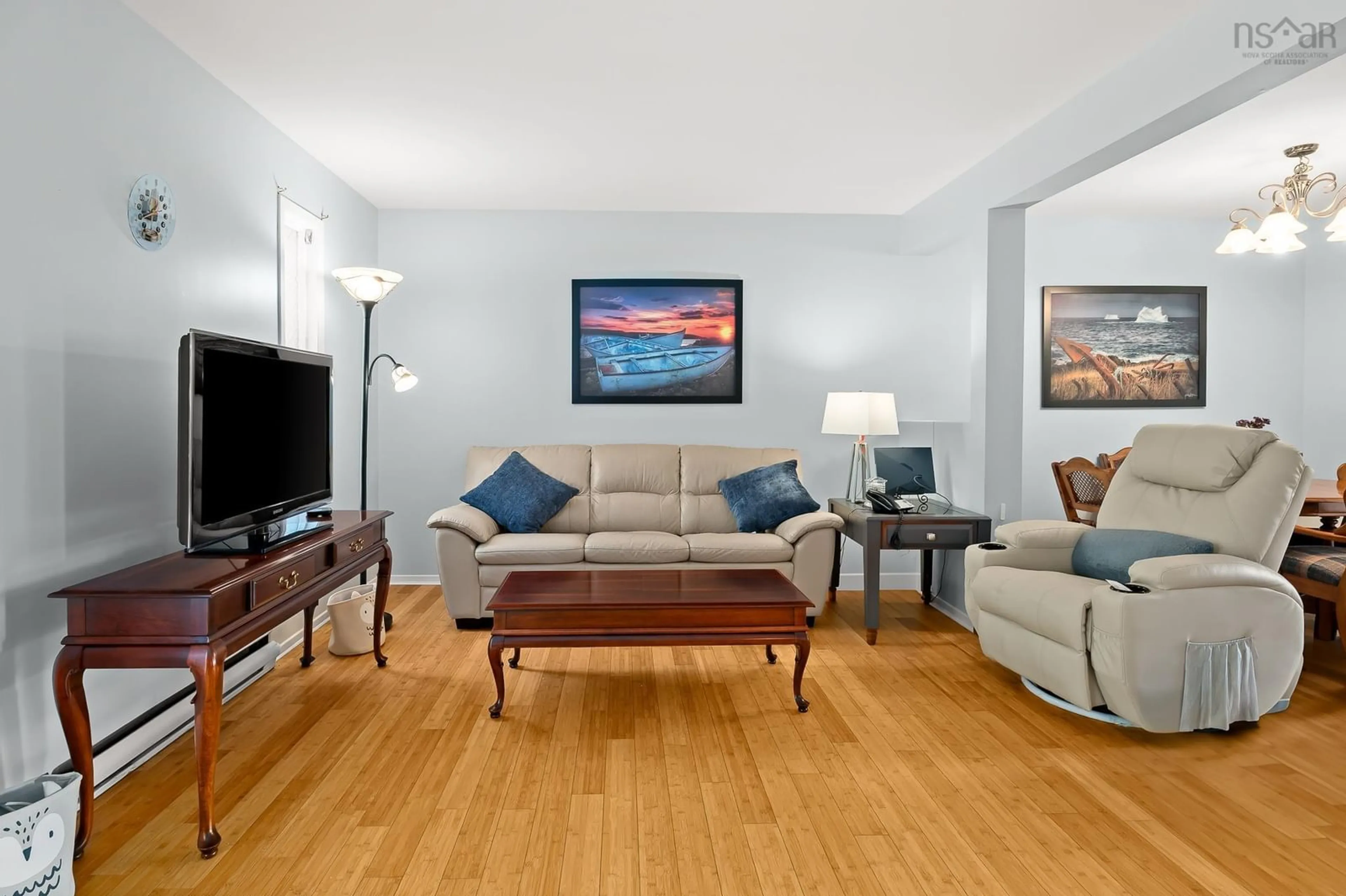 Living room with furniture, unknown for 44 Collins Grove, Dartmouth Nova Scotia B2W 4E6