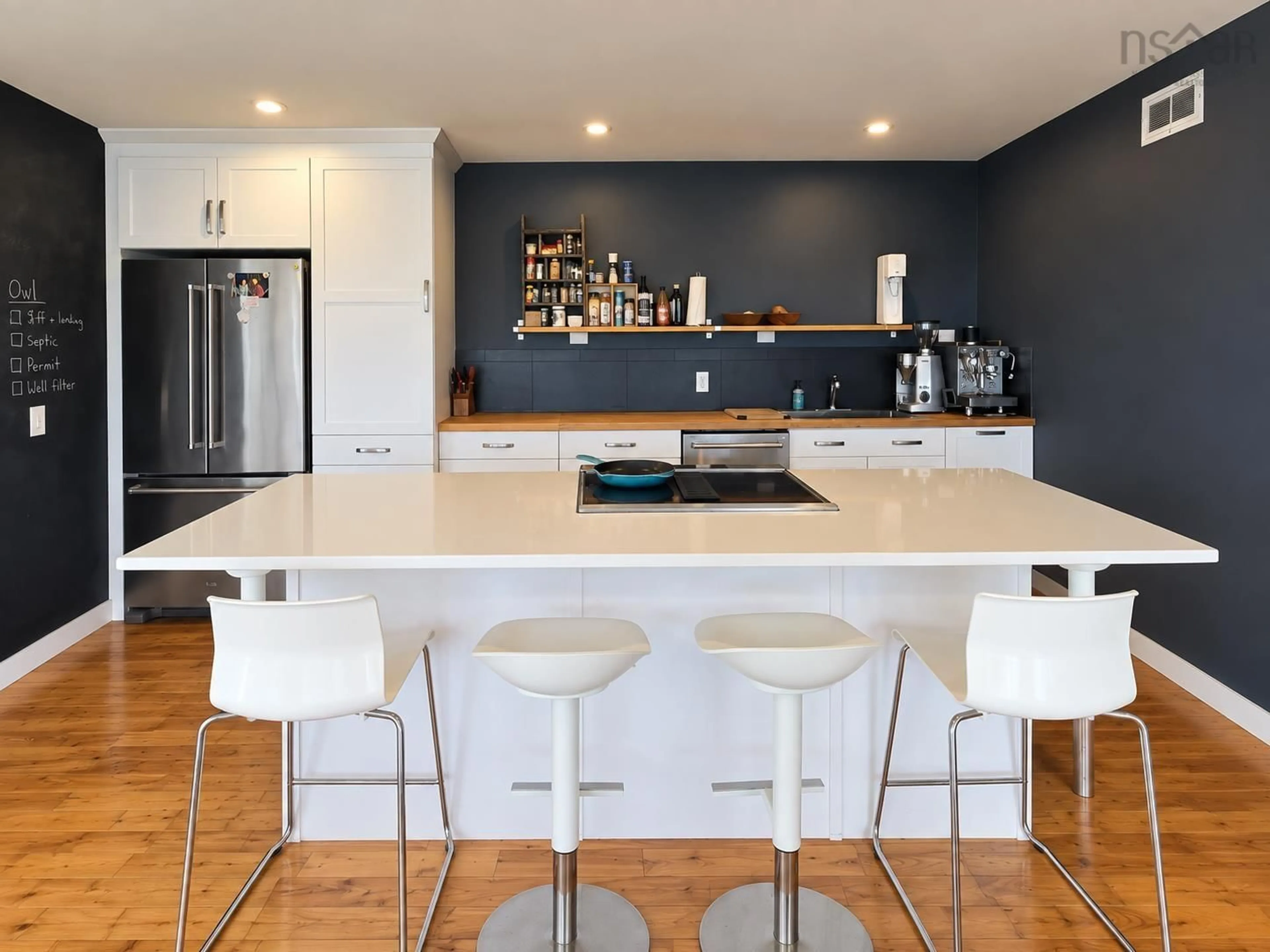 Contemporary kitchen, unknown for 4381 St. Peter's Fourchu Rd, Grand River Nova Scotia B0E 1M0