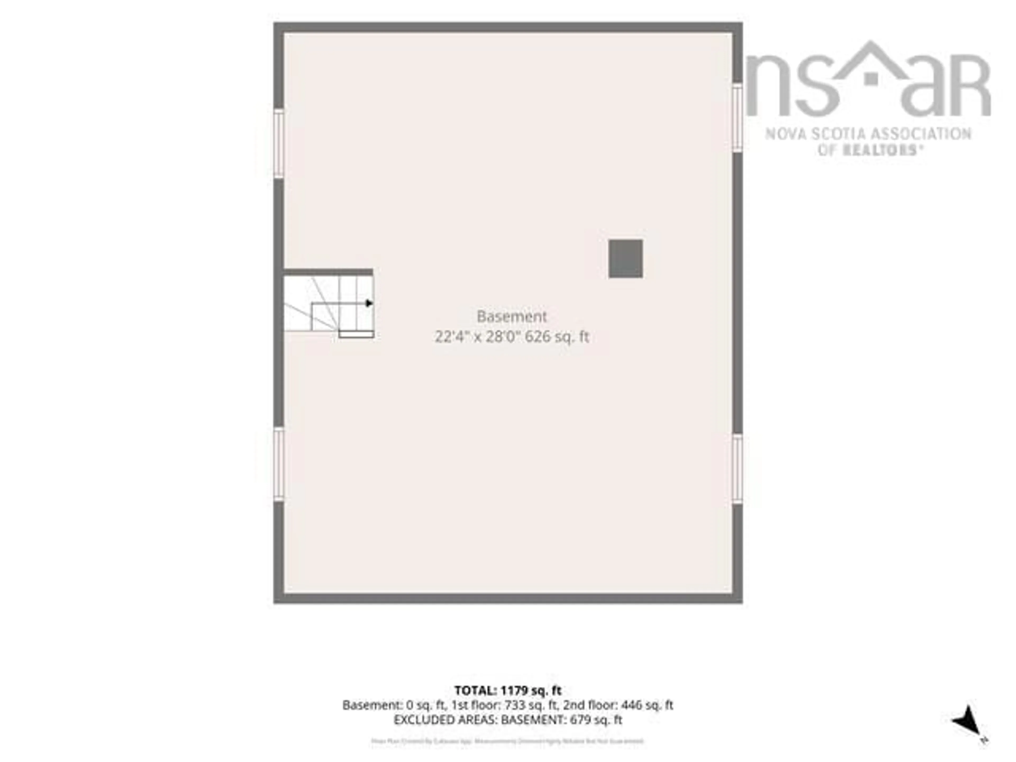 Floor plan for 3636 Leaman St, Halifax Nova Scotia B3K 4A1