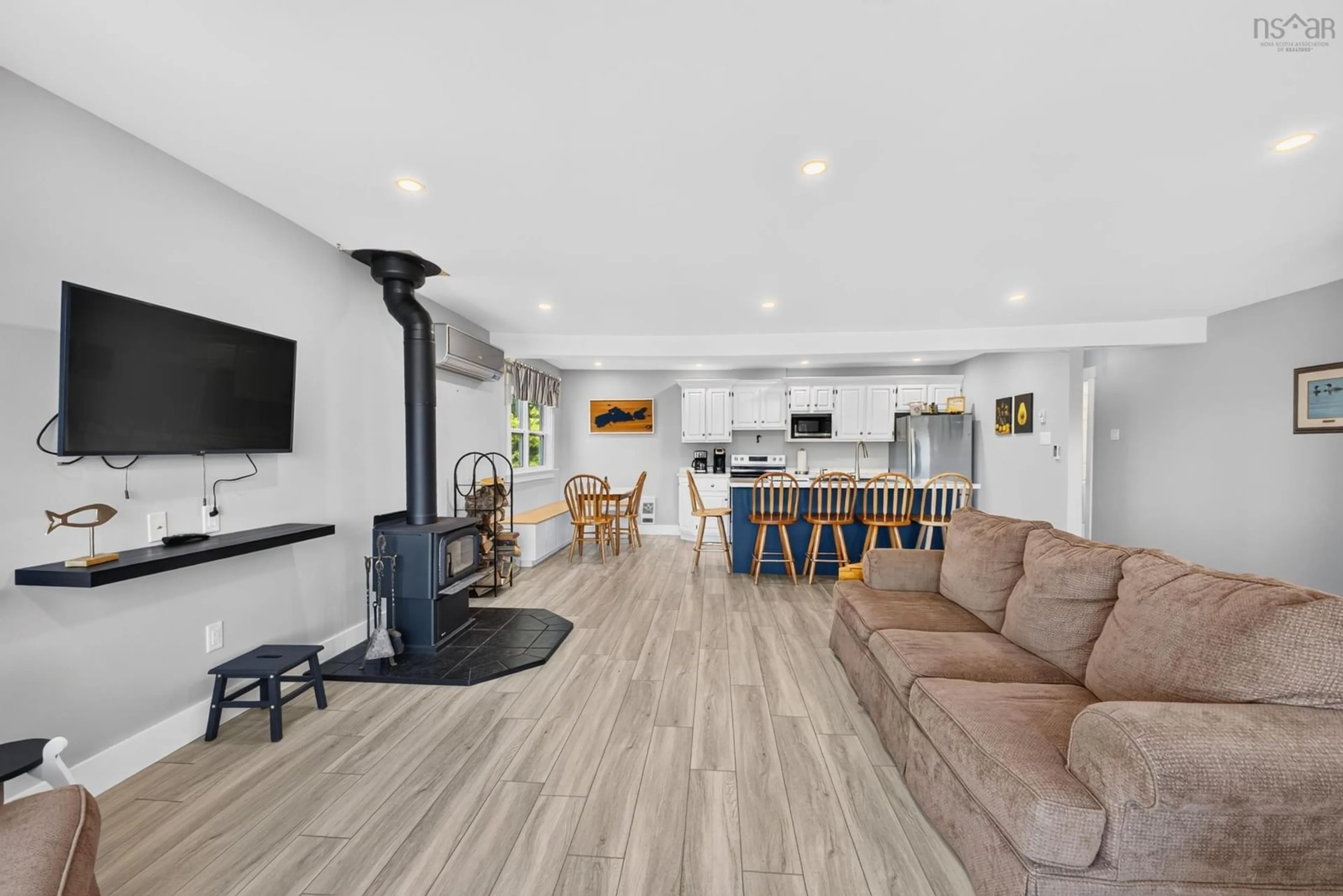 Open concept kitchen, unknown for 106 Westchester Rd, Sutherland Lake Nova Scotia B0M 1G0