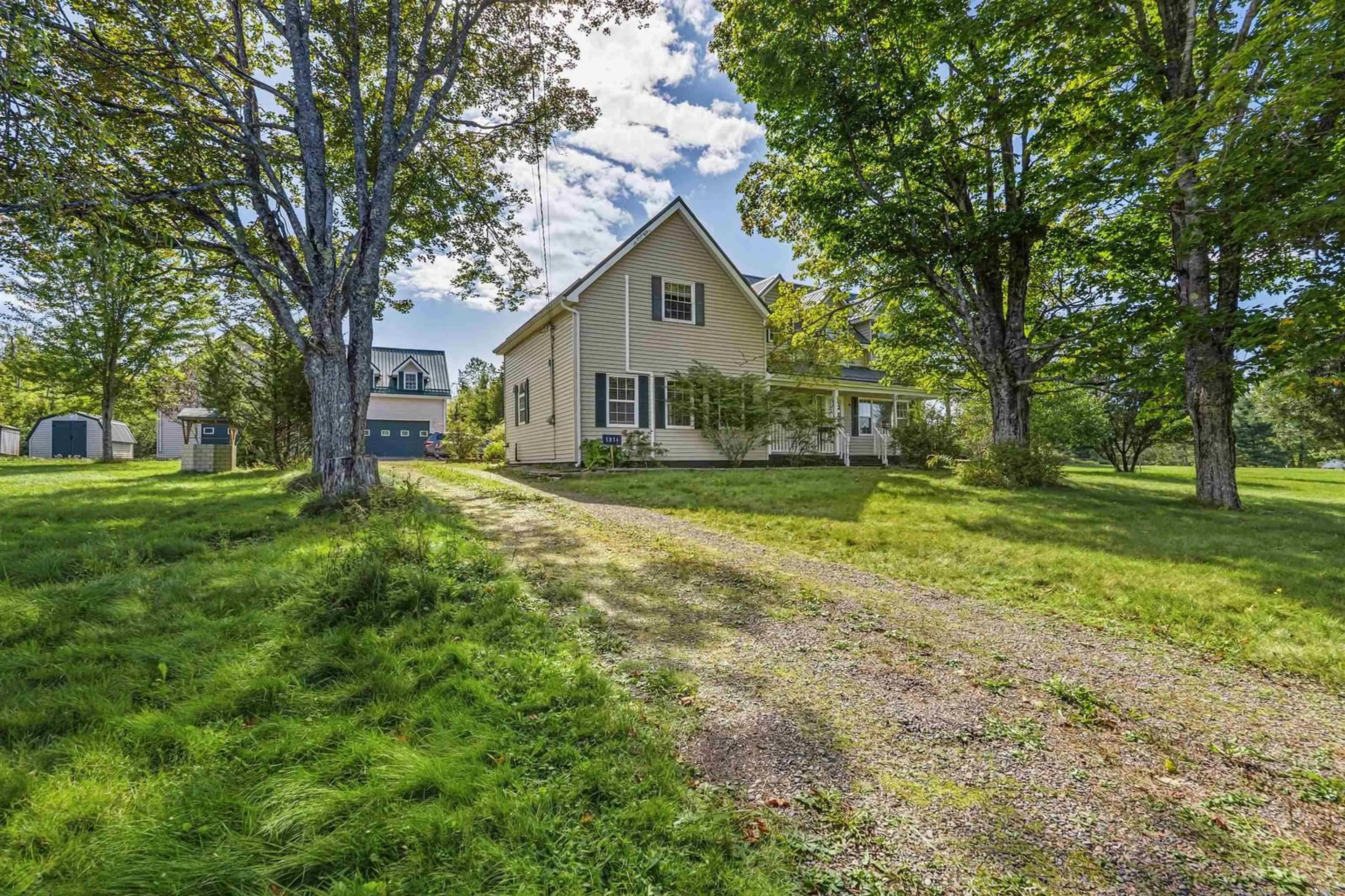 A pic from outside/outdoor area/front of a property/back of a property/a pic from drone, street for 5834 Highway 2, Bass River Nova Scotia B0M 1B0
