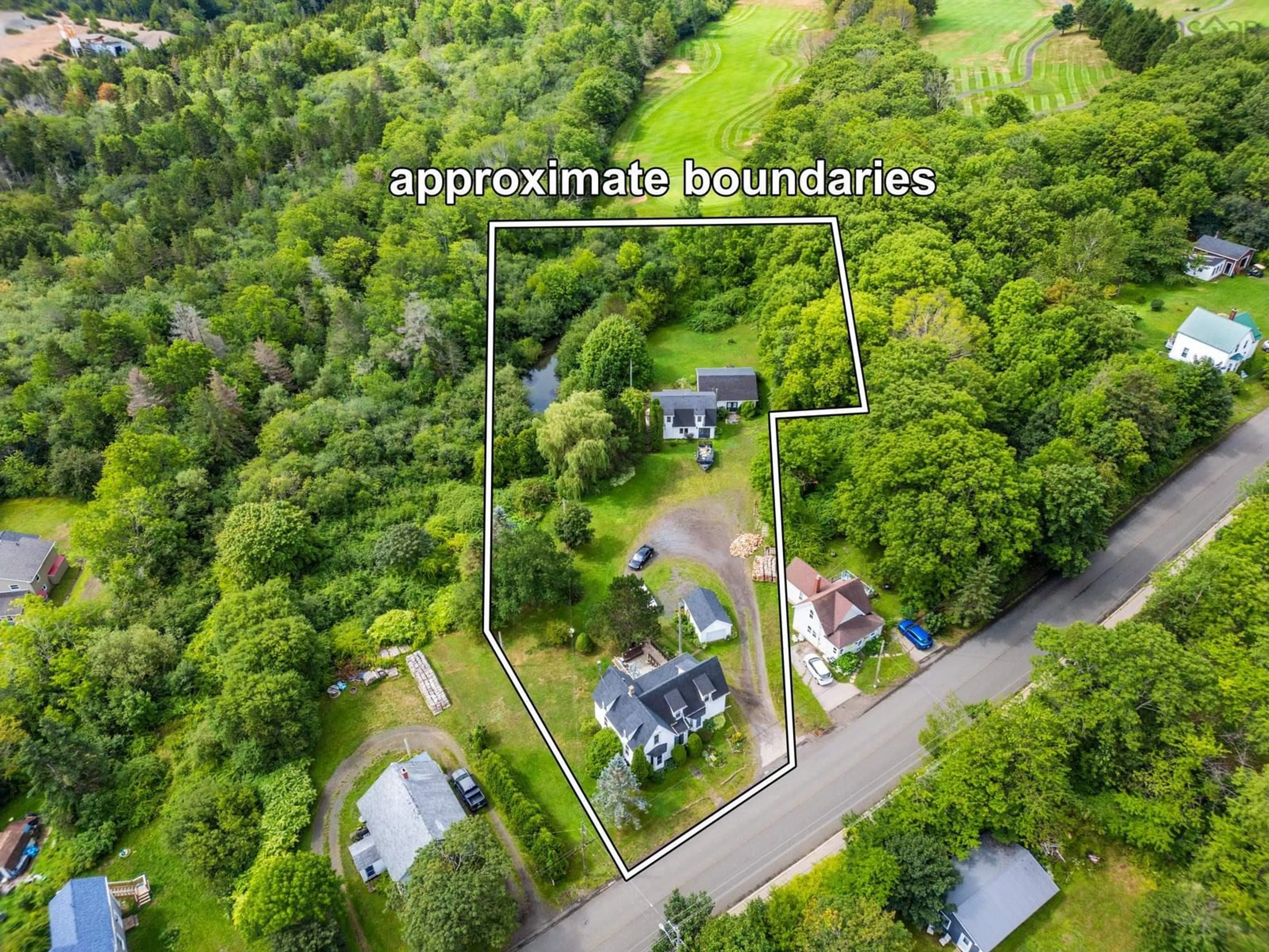 A pic from outside/outdoor area/front of a property/back of a property/a pic from drone, street for 47 Culloden Road, Digby Nova Scotia B0V 1A0
