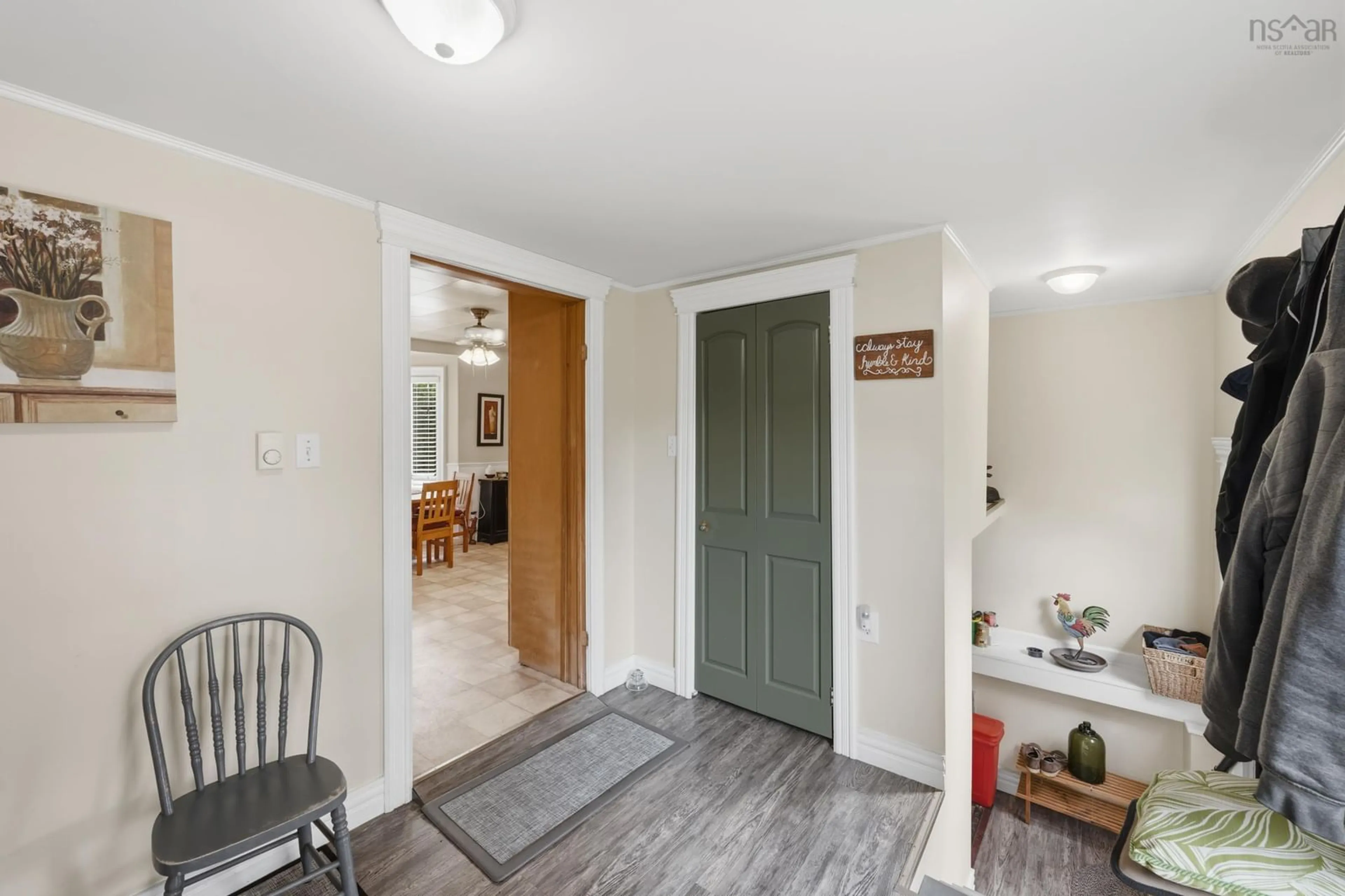 Indoor entryway for 47 Culloden Road, Digby Nova Scotia B0V 1A0