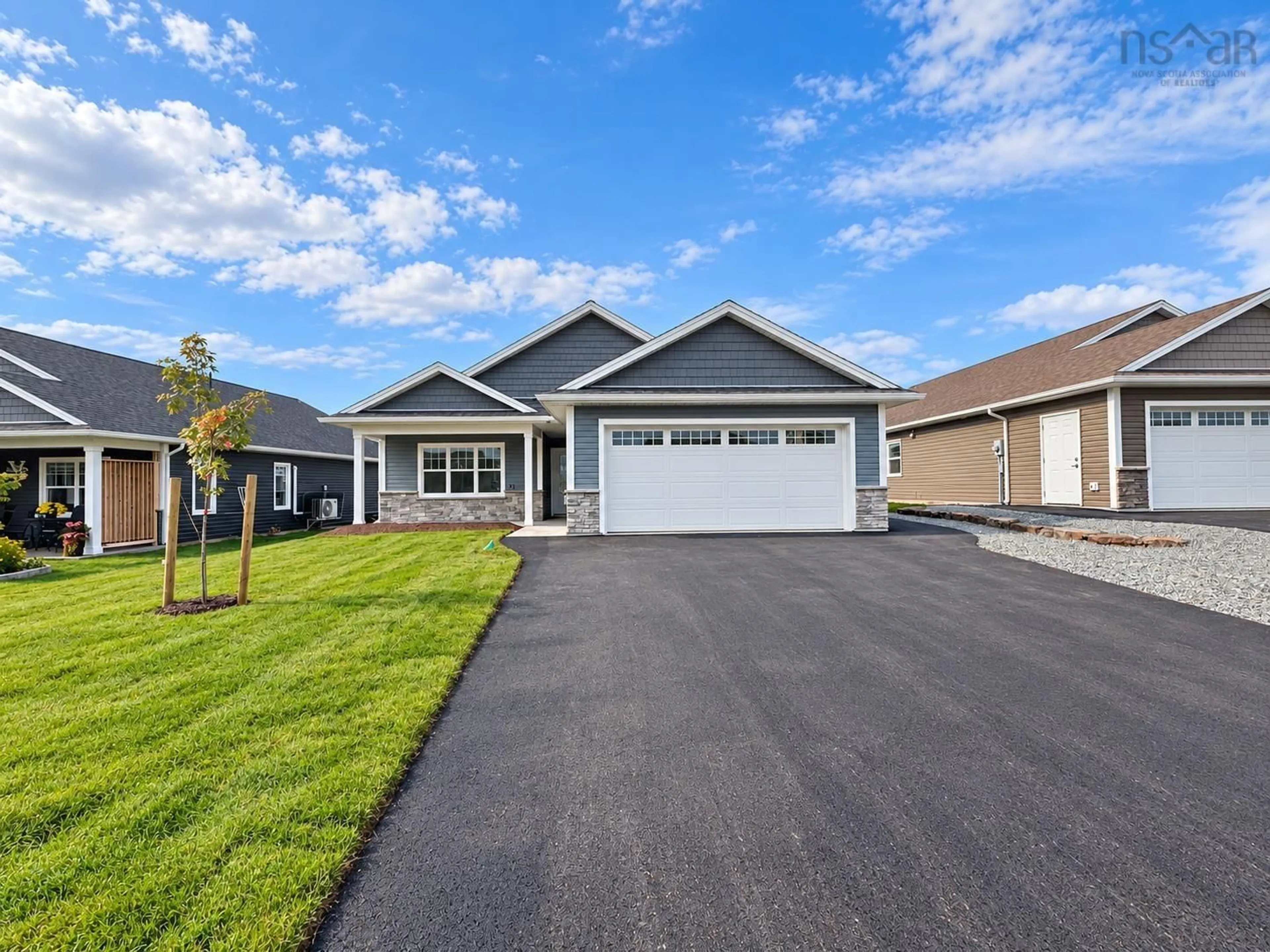 Home with vinyl exterior material, street for 25 Community Way #Lot 4, Garlands Crossing Nova Scotia B0N 2T0