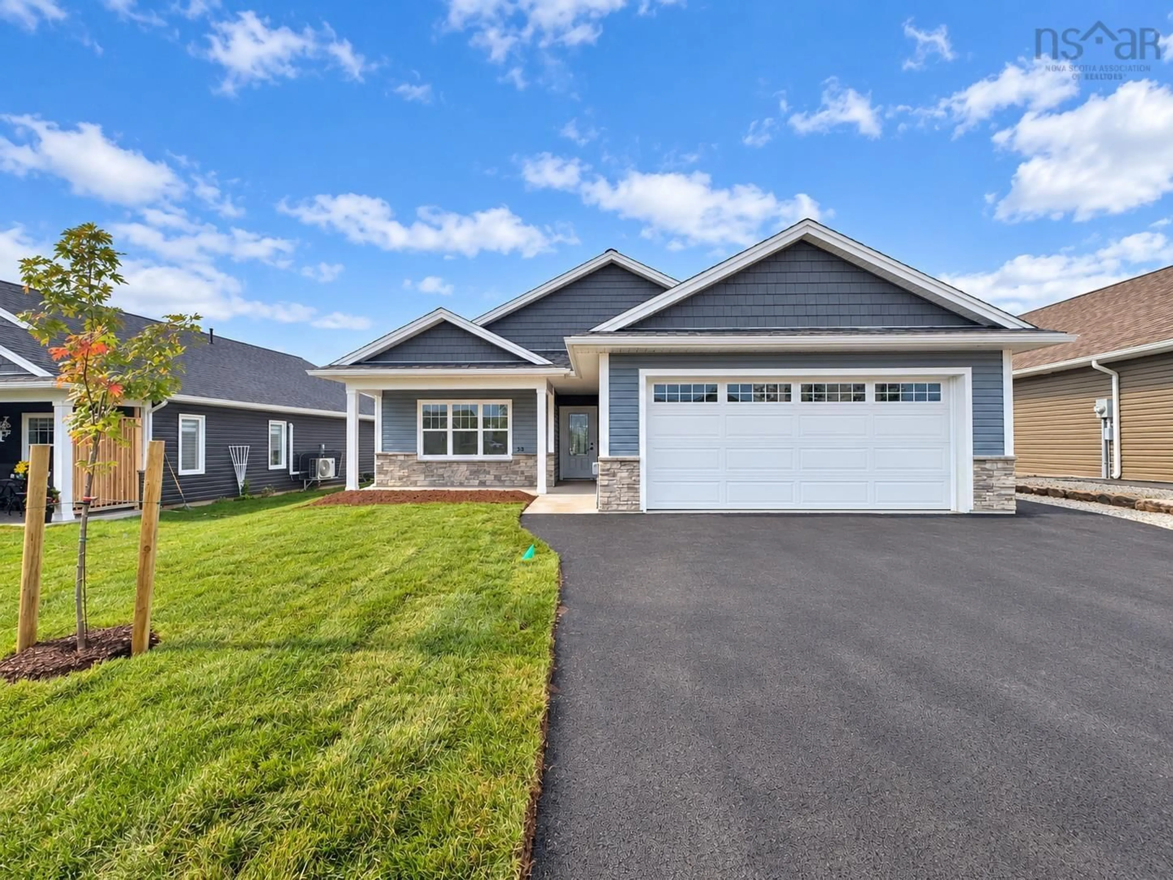 Home with vinyl exterior material, street for 25 Community Way #Lot 4, Garlands Crossing Nova Scotia B0N 2T0