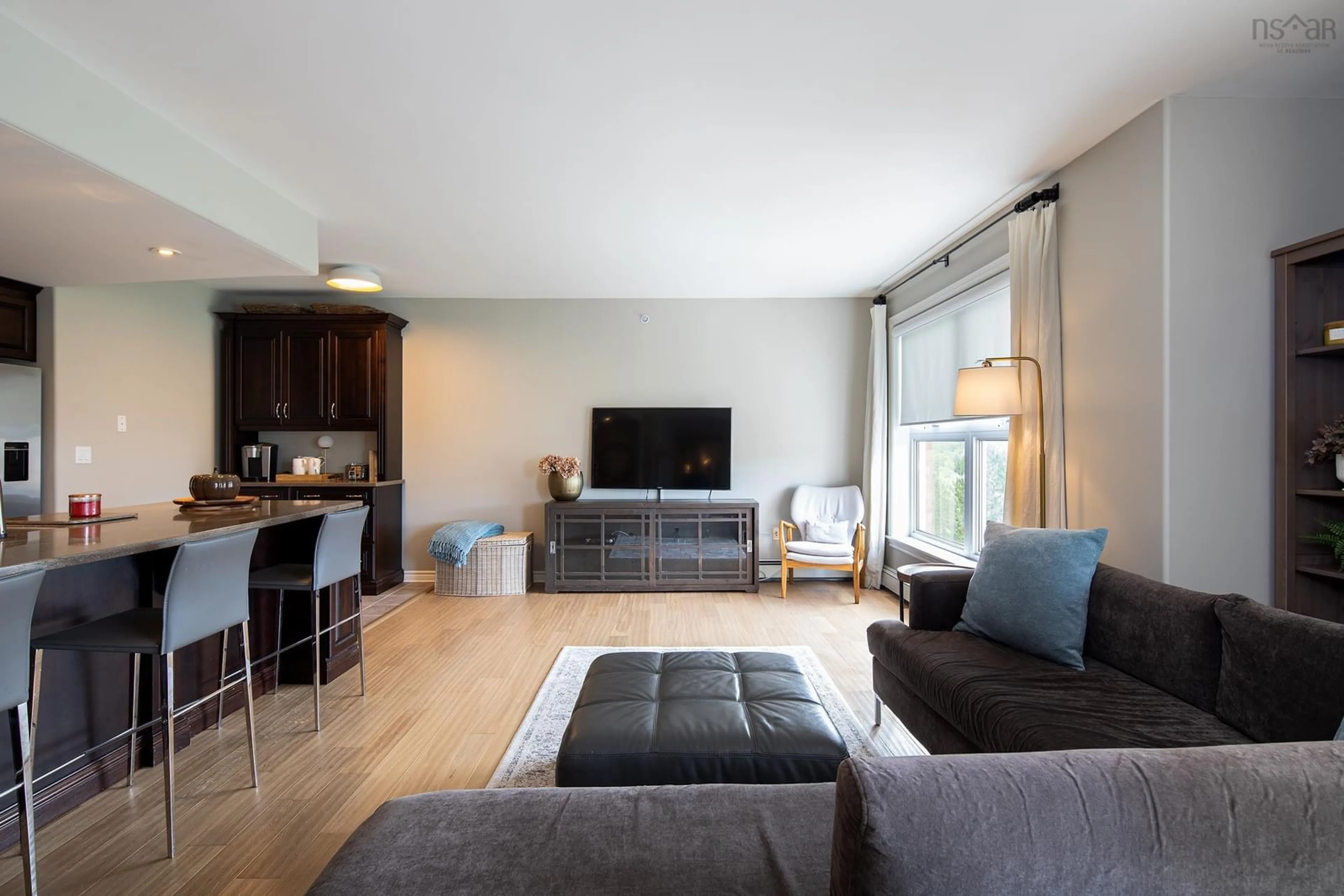 Living room with furniture, unknown for 89 Waterfront Dr #802, Bedford Nova Scotia B4A 4K4