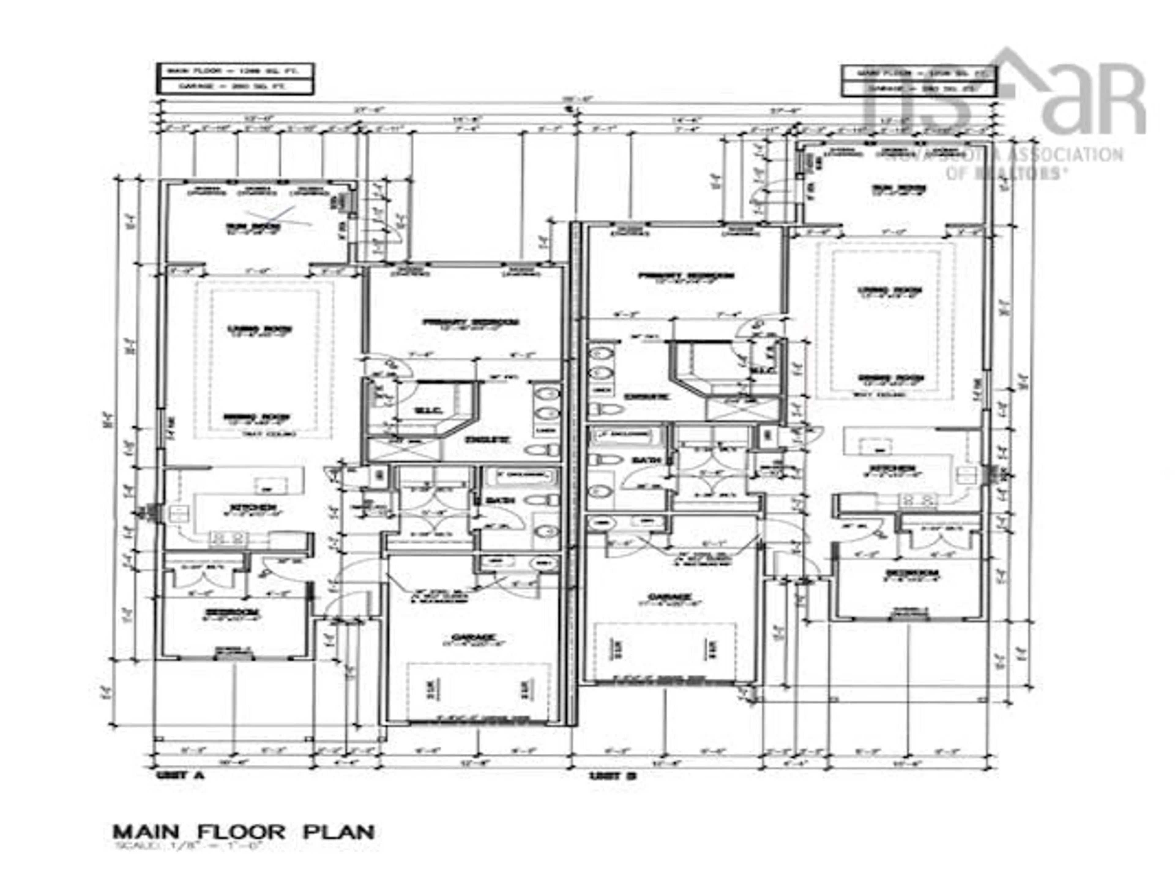 Floor plan for (Left) Kenny Cres #Lot 11A, Wolfville Nova Scotia B4P 0P4