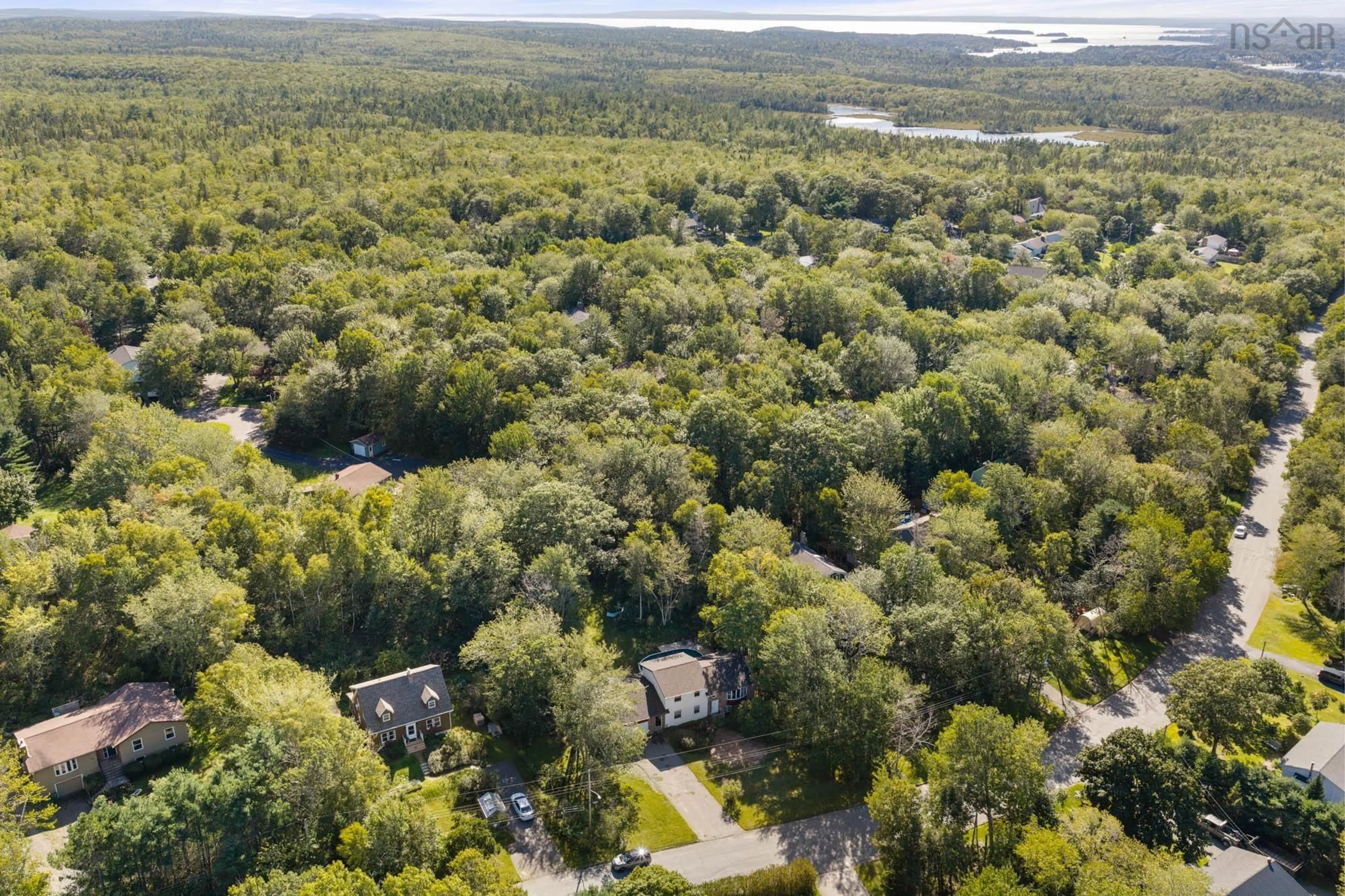 A pic from outside/outdoor area/front of a property/back of a property/a pic from drone, forest/trees view for 183 Tantallon Cres, Upper Tantallon Nova Scotia B3Z 1C7