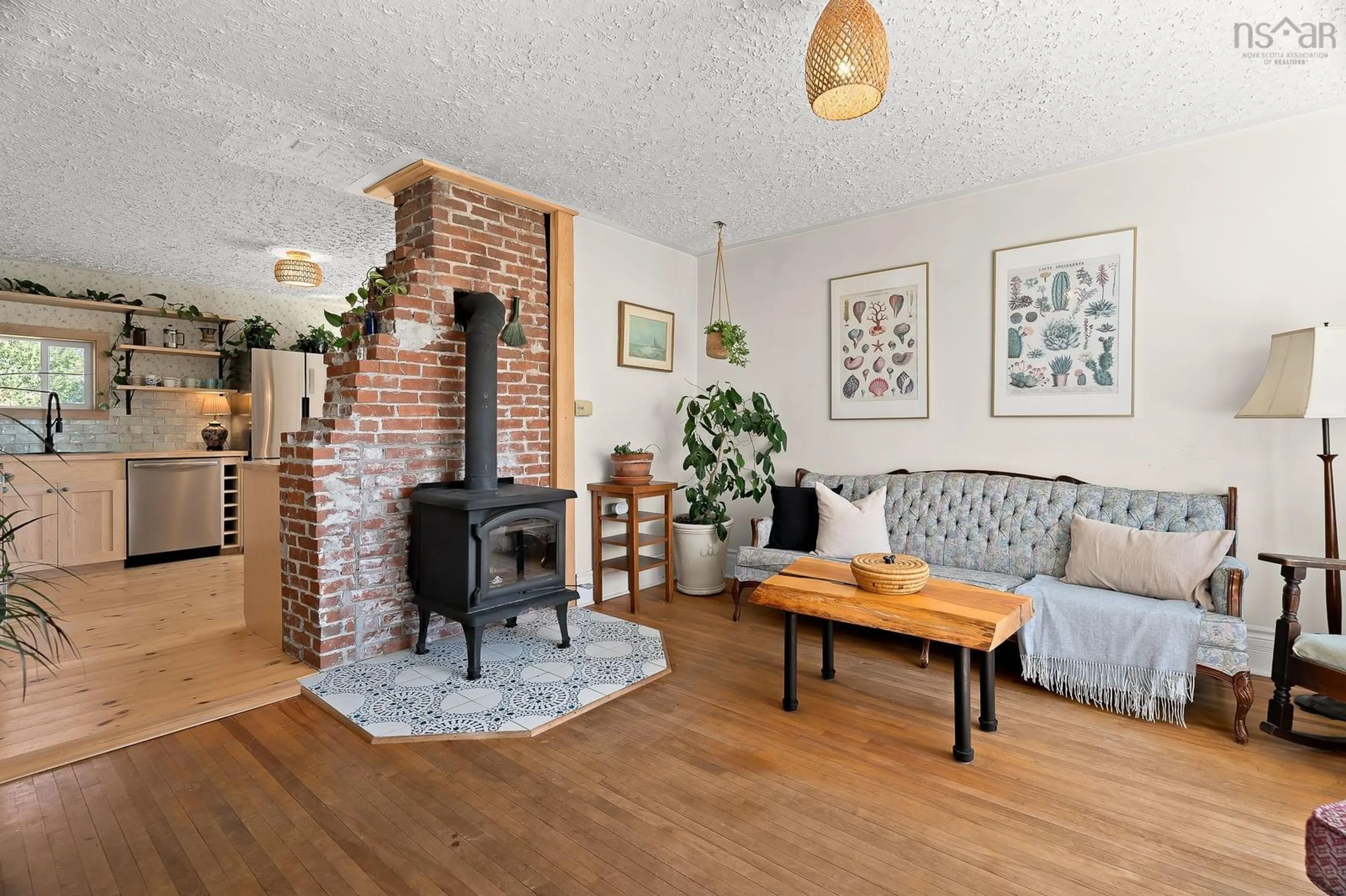 Living room with furniture, wood/laminate floor for 9 Chestnut Lane, Dartmouth Nova Scotia B2Y 3X1