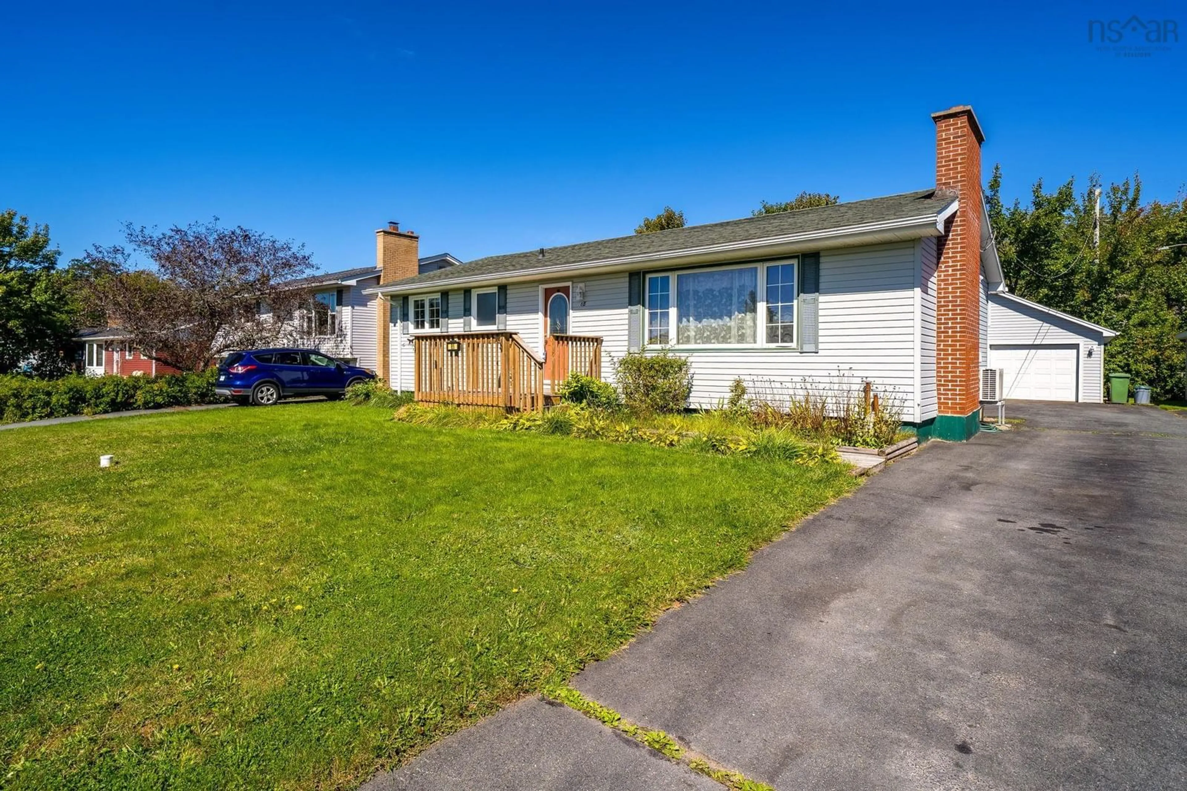 A pic from outside/outdoor area/front of a property/back of a property/a pic from drone, street for 85 Prince St, Lower Sackville Nova Scotia B4C 1L2