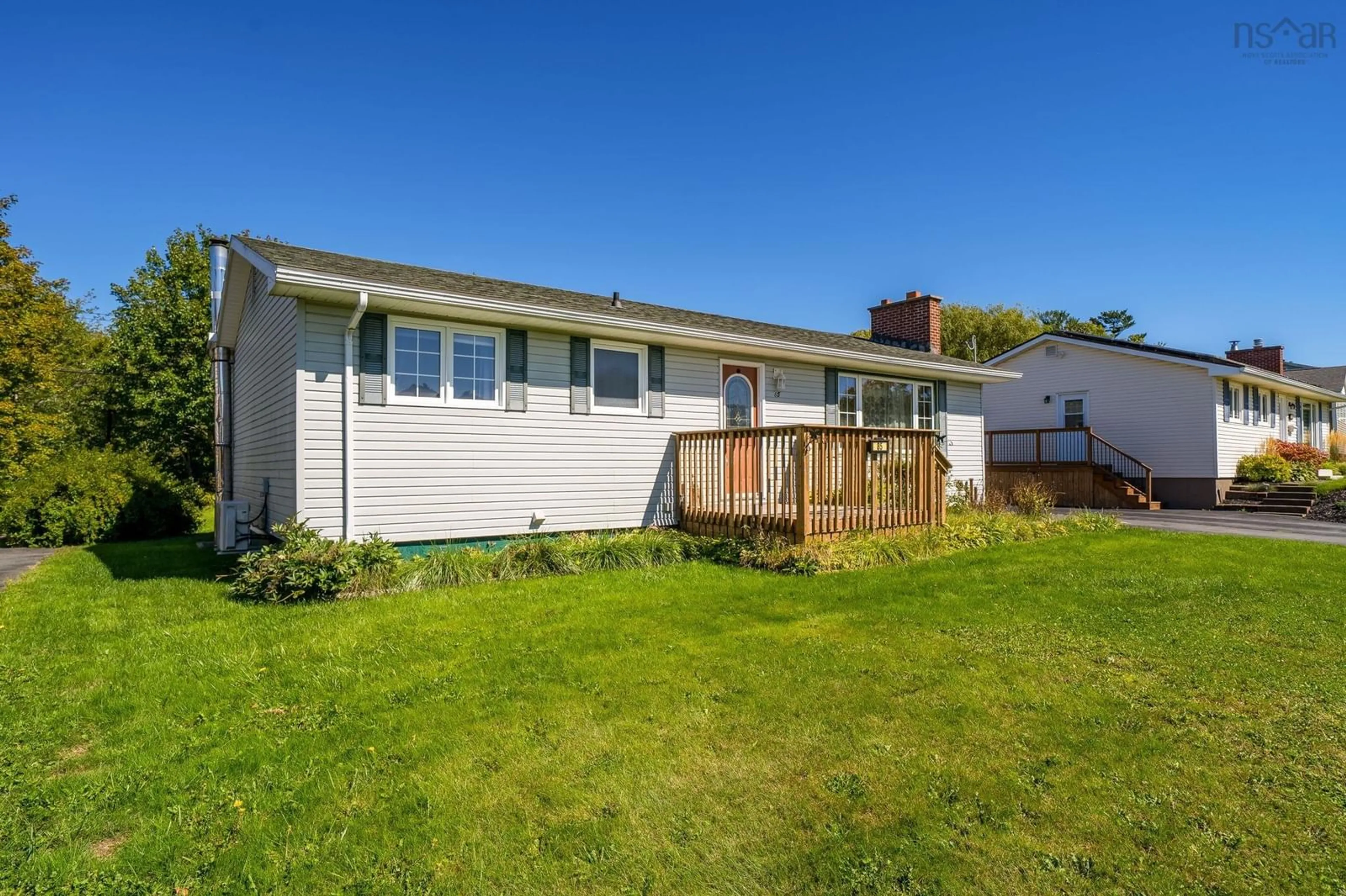 A pic from outside/outdoor area/front of a property/back of a property/a pic from drone, street for 85 Prince St, Lower Sackville Nova Scotia B4C 1L2