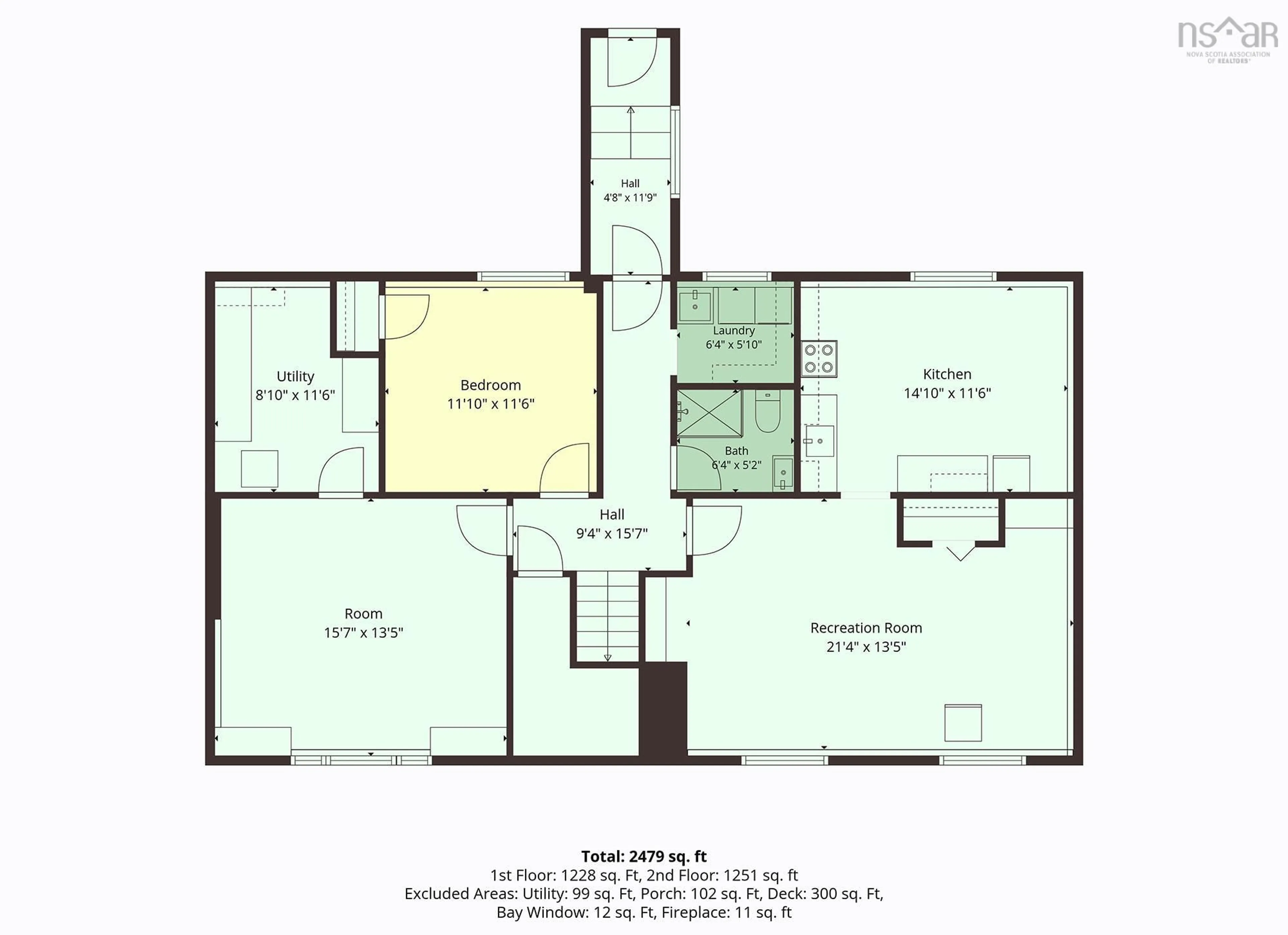 Floor plan for 138 Hannebury Dr, Cole Harbour Nova Scotia B2V 1P6