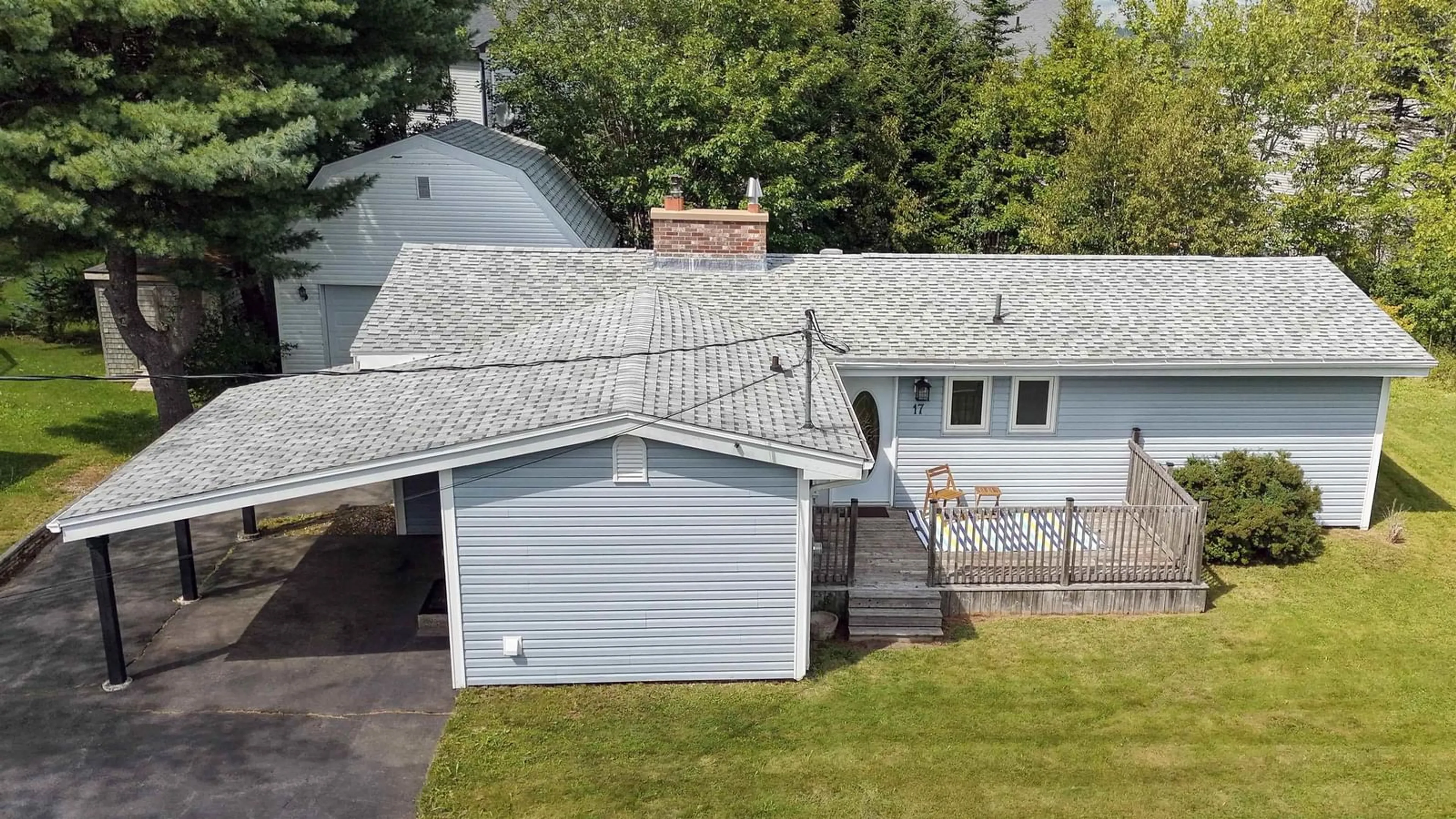 A pic from outside/outdoor area/front of a property/back of a property/a pic from drone, unknown for 17 Maple Dr, Timberlea Nova Scotia B3T 1C2