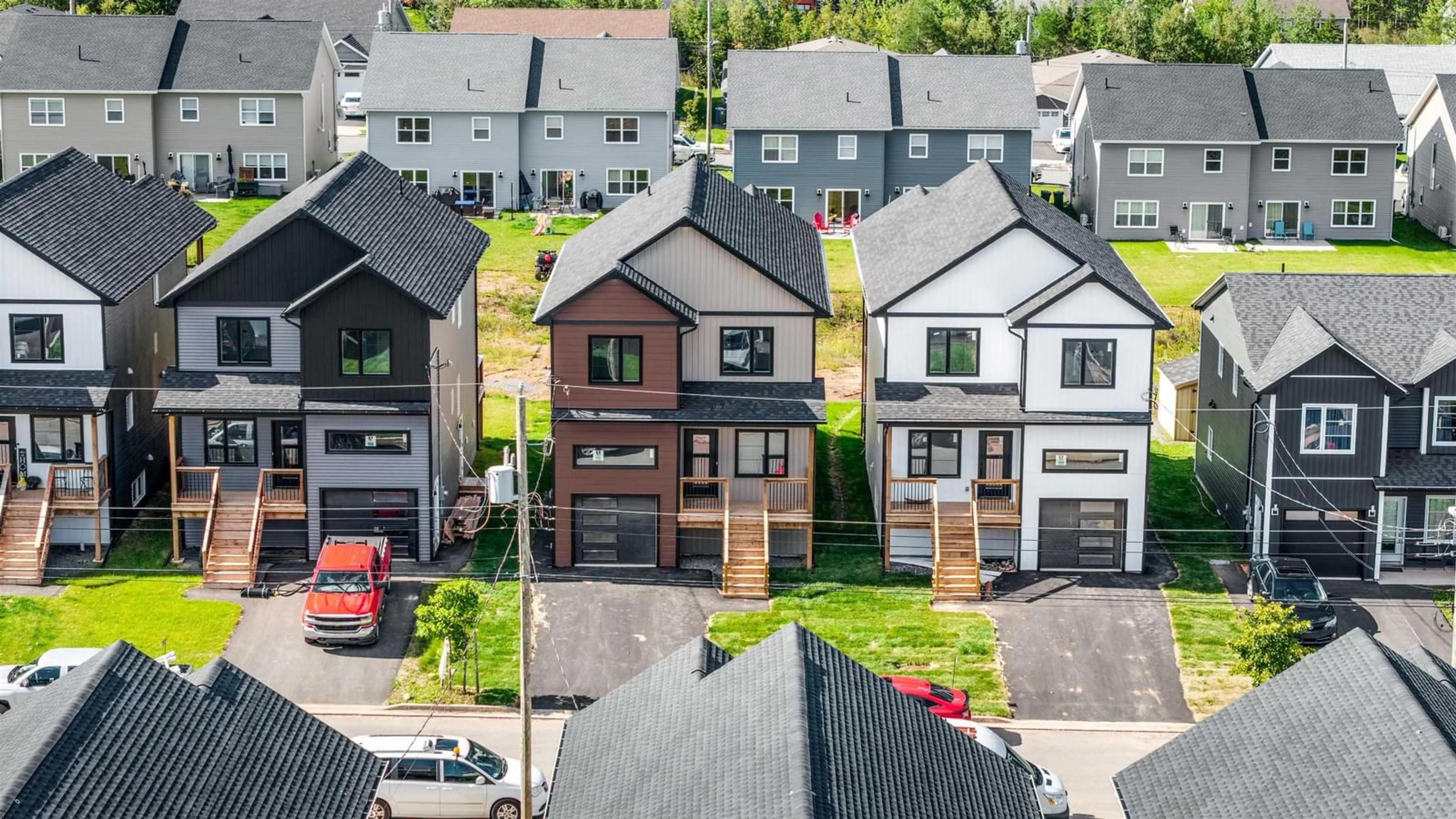 A pic from outside/outdoor area/front of a property/back of a property/a pic from drone, street for 30 Brianna Dr, Lantz Nova Scotia B2S 0K4