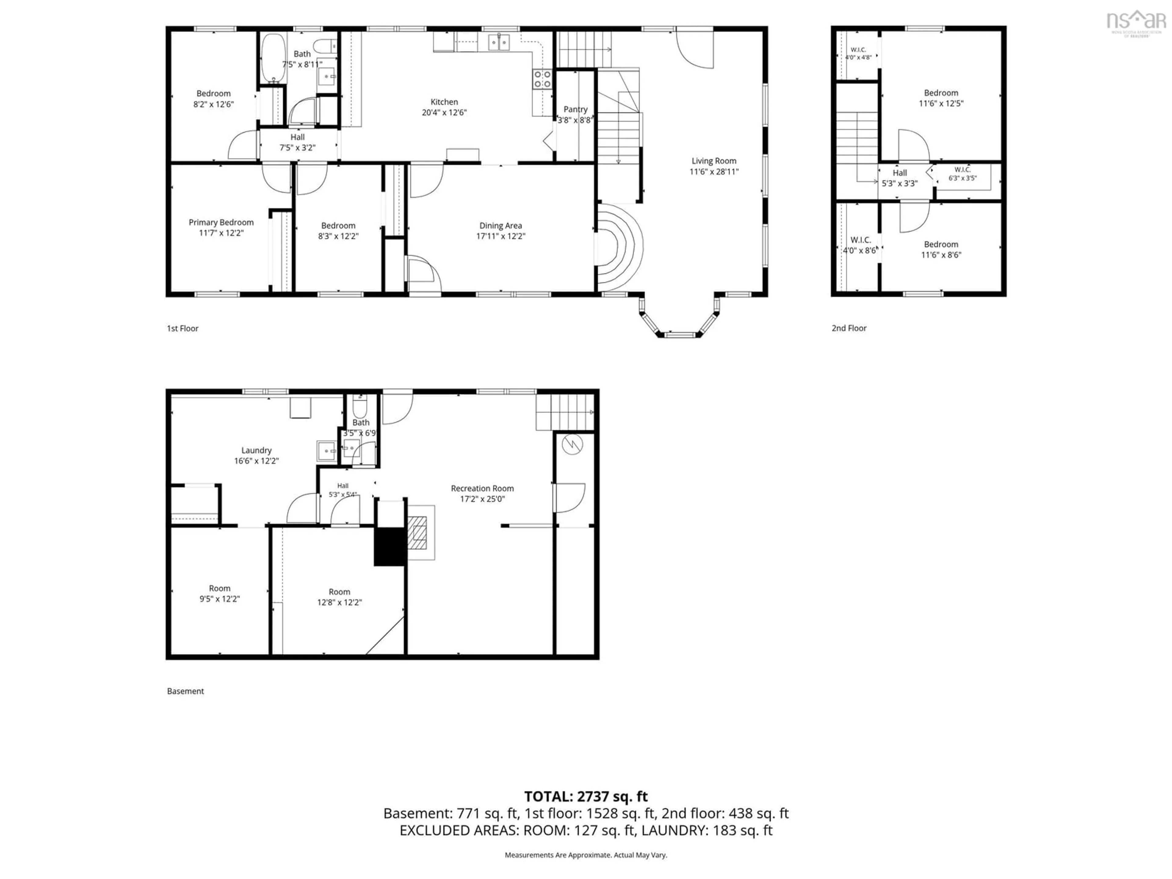 Floor plan for 14 Gordon Stewart Dr, Williamswood Nova Scotia B3V 1C6