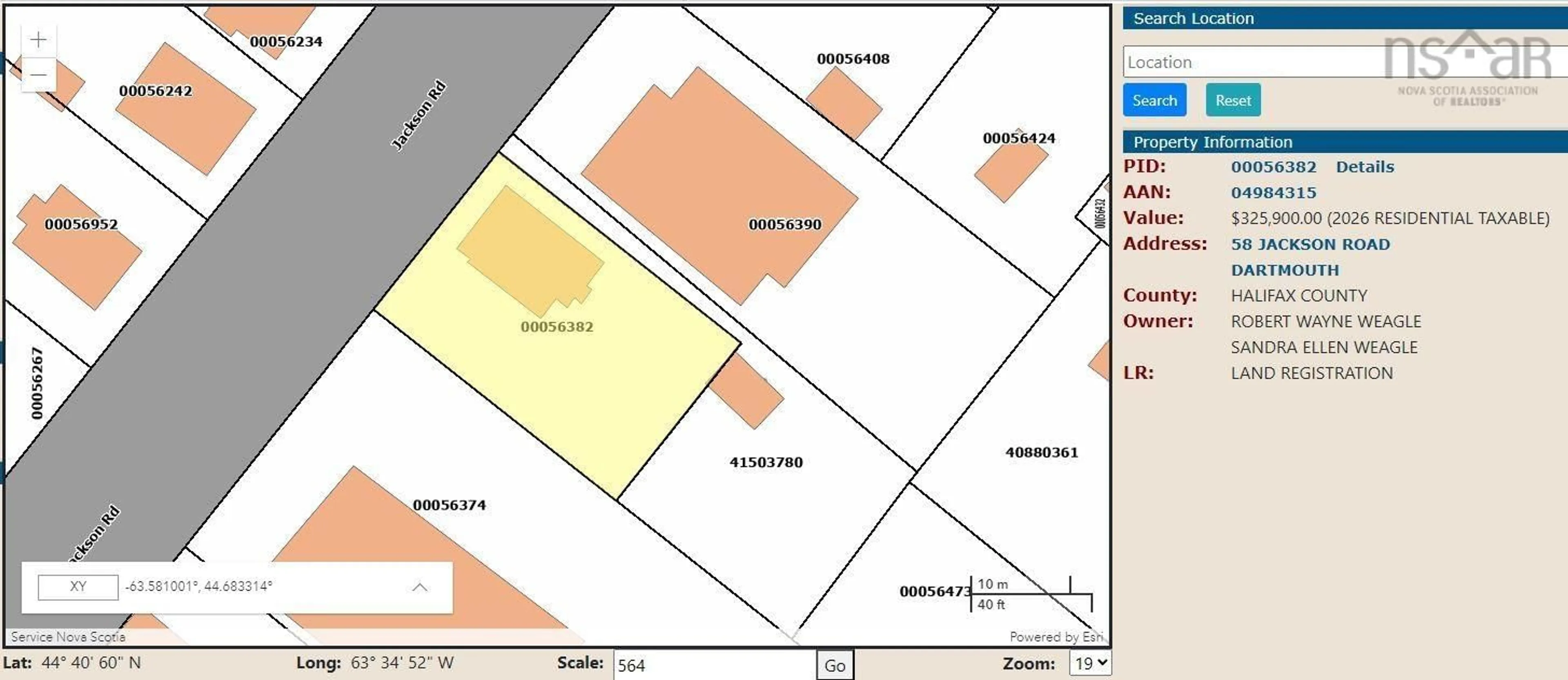 Floor plan for 58 Jackson Rd, Dartmouth Nova Scotia B4A 4A3