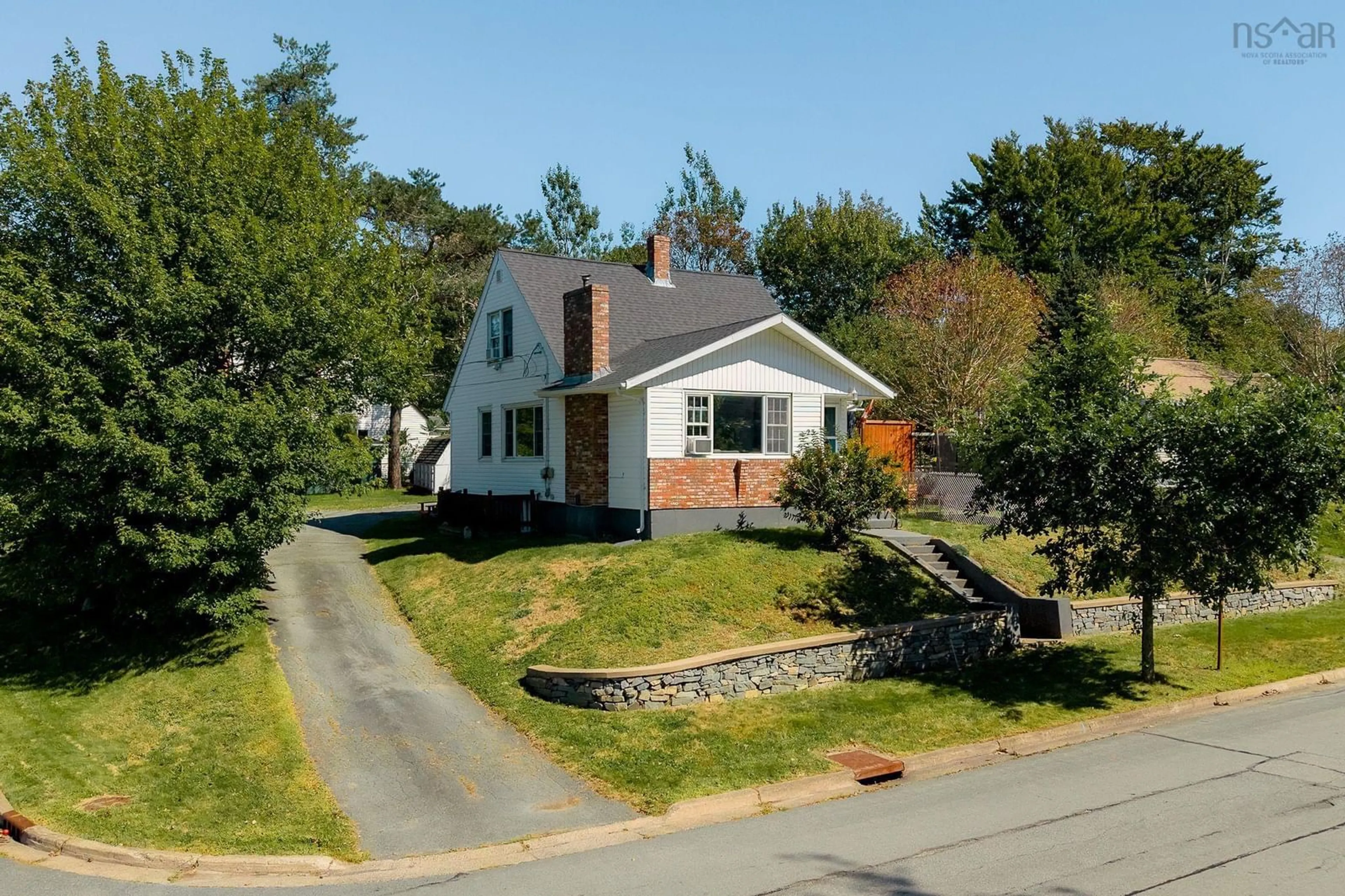 A pic from outside/outdoor area/front of a property/back of a property/a pic from drone, street for 23 Valleyfield Rd, Woodlawn Nova Scotia B2W 1N2