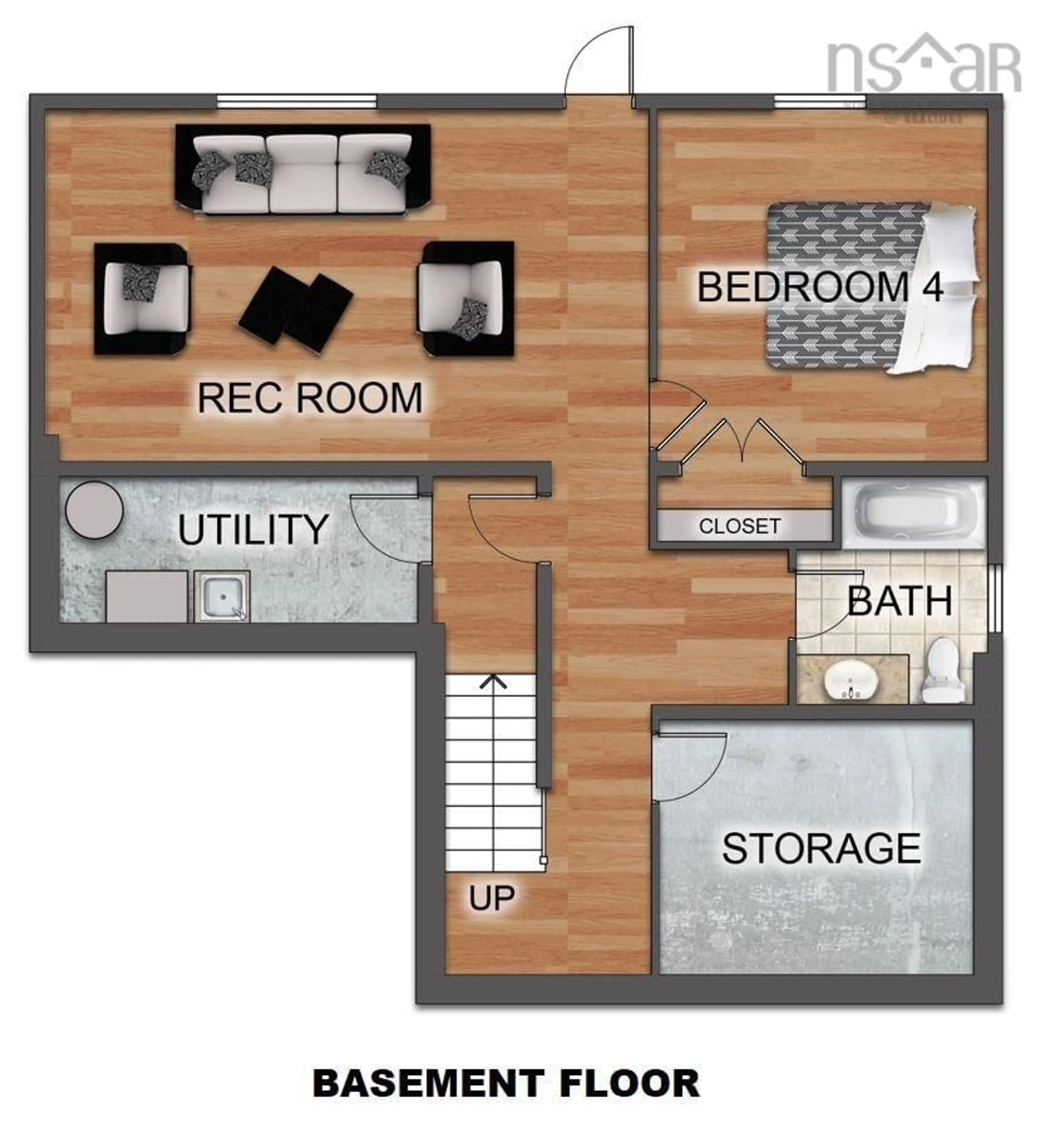 Floor plan for 28 Mandy Lane, Lake Loon Nova Scotia B2W 6C3