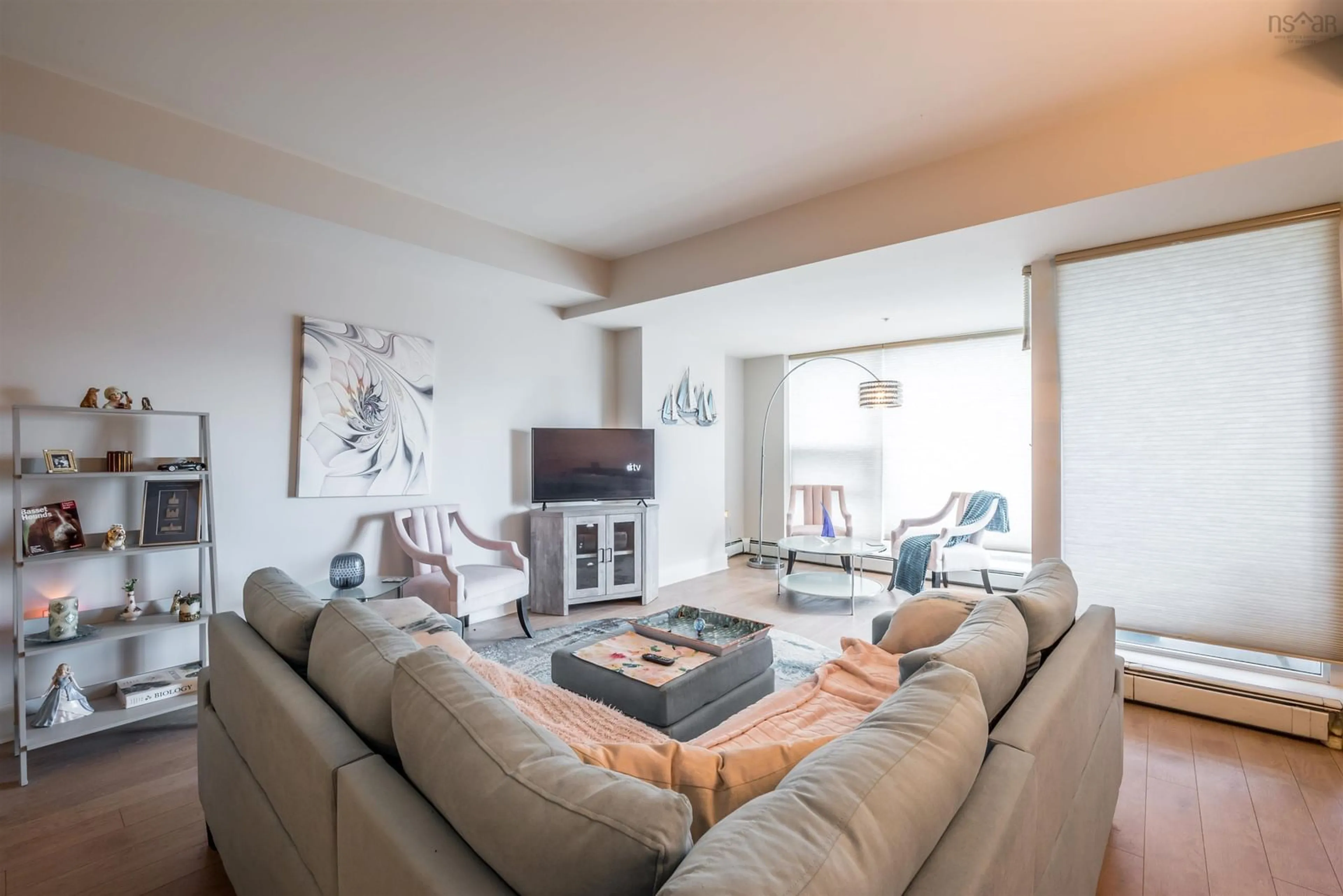 Living room with furniture, unknown for 15 Kings Wharf Pl #304, Dartmouth Nova Scotia B2Y 0C2