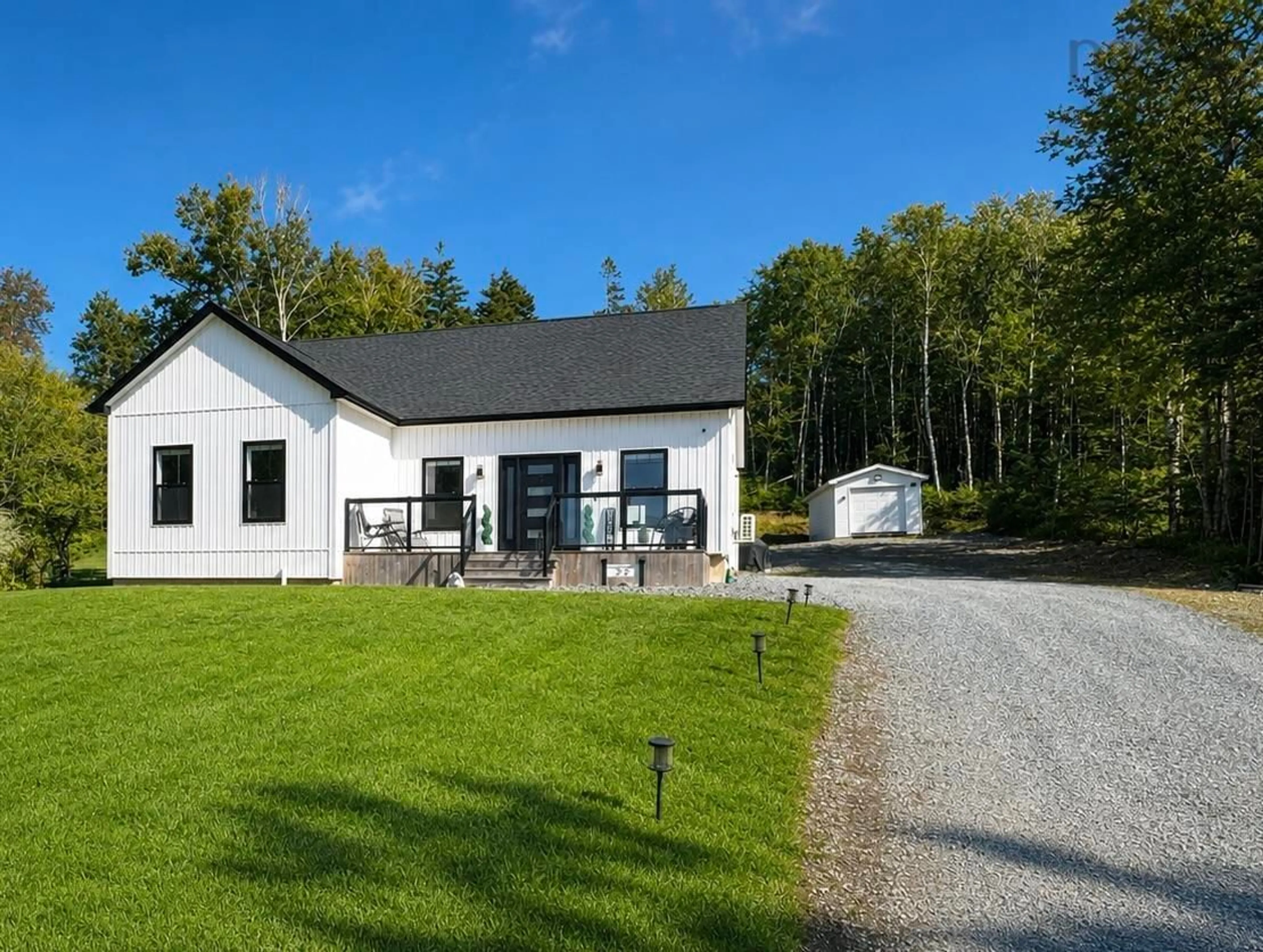 A pic from outside/outdoor area/front of a property/back of a property/a pic from drone, street for 30 Cove Rd, Lewis Lake Nova Scotia B0N 1Z0
