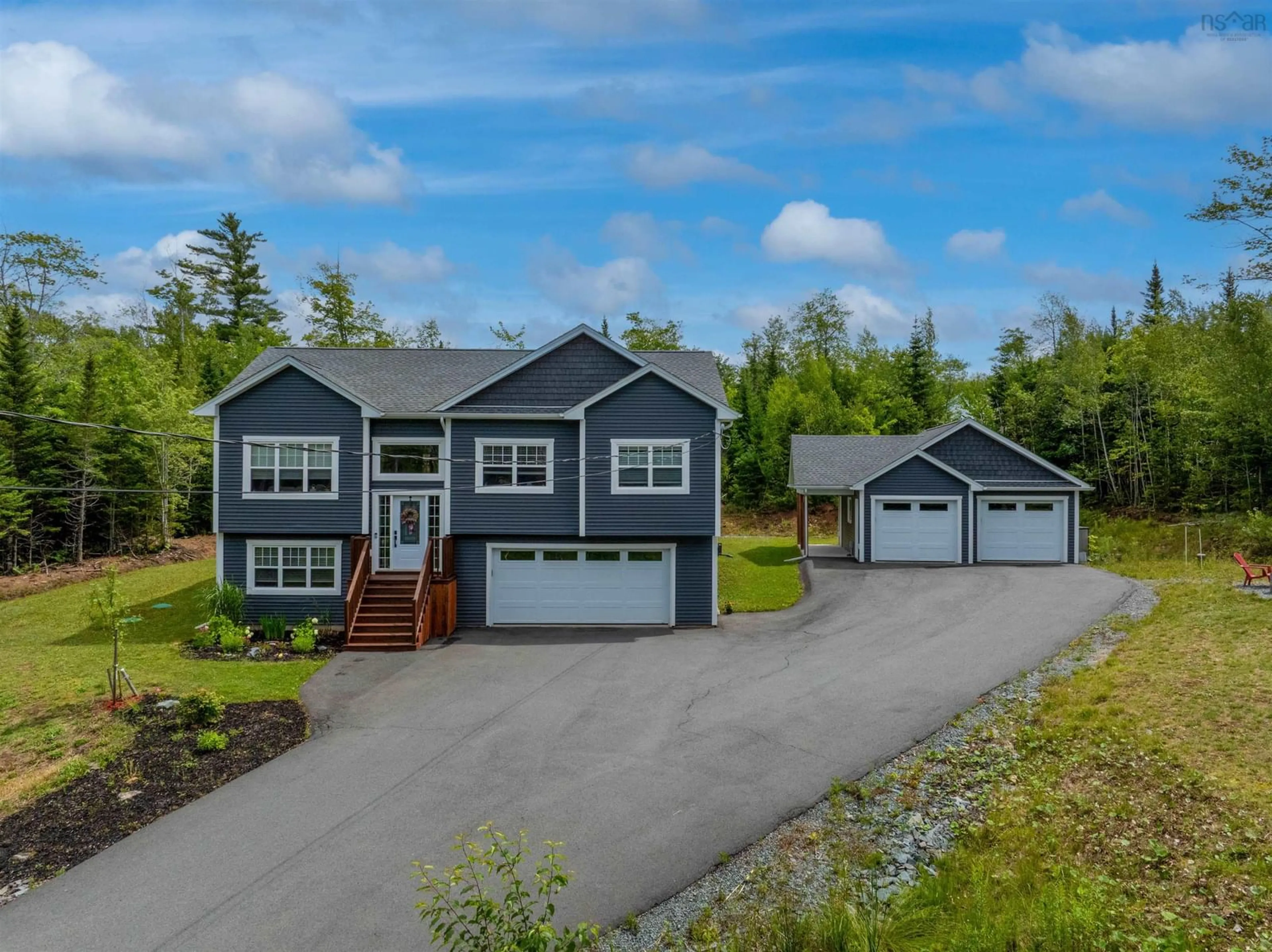 A pic from outside/outdoor area/front of a property/back of a property/a pic from drone, street for 6230 Highway 2, Enfield Nova Scotia B2T 0N1