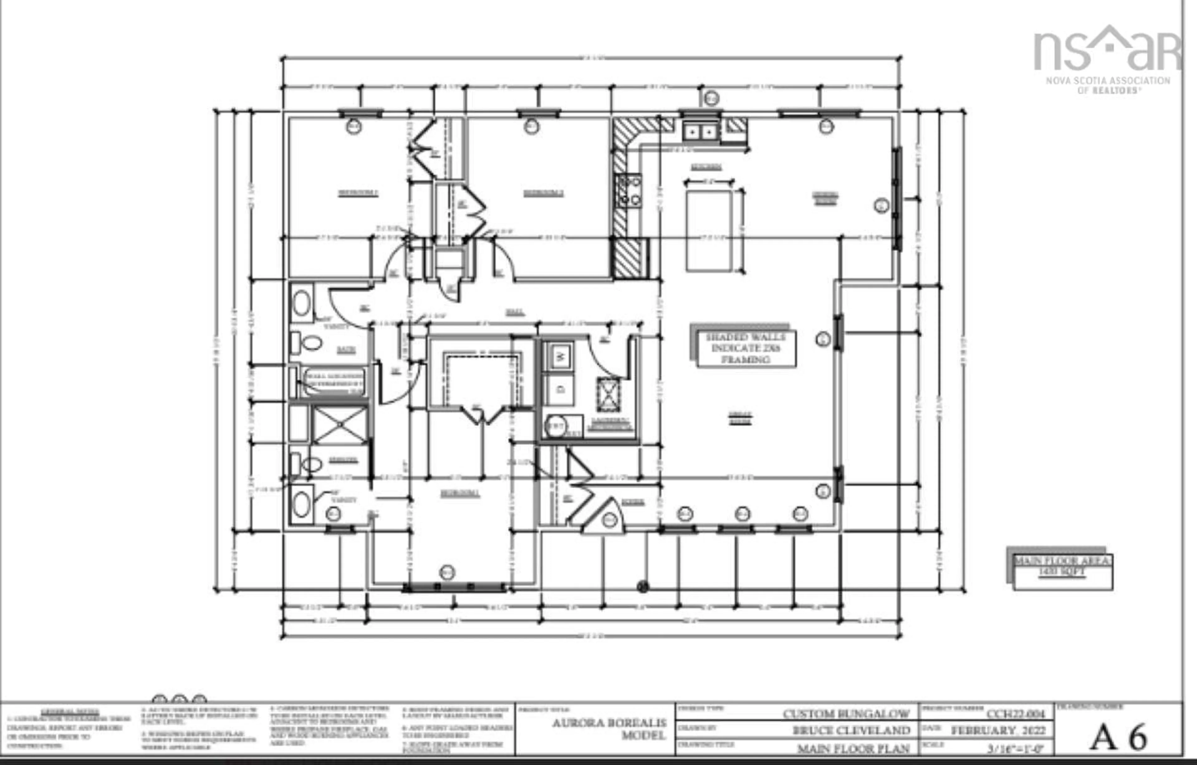 Floor plan for Lot 12 Lower Branch Road, Lower Branch Nova Scotia B4V 4M4
