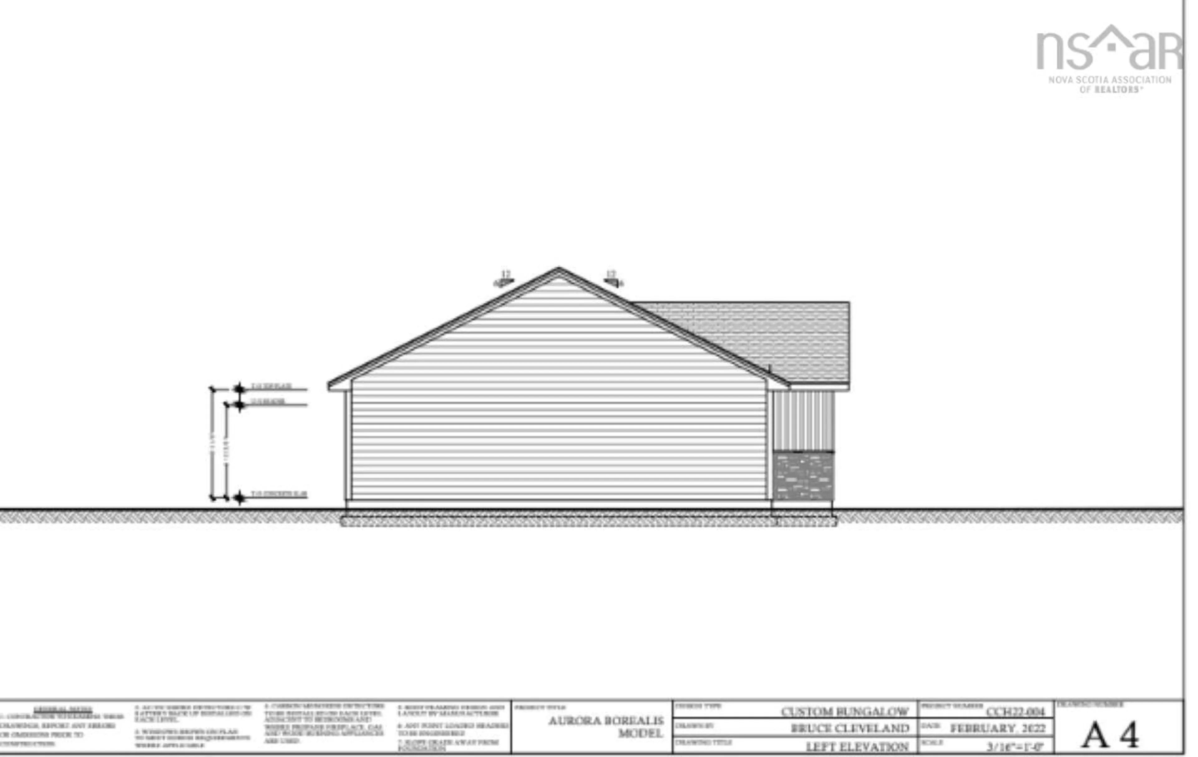 Floor plan for Lot 12 Lower Branch Road, Lower Branch Nova Scotia B4V 4M4
