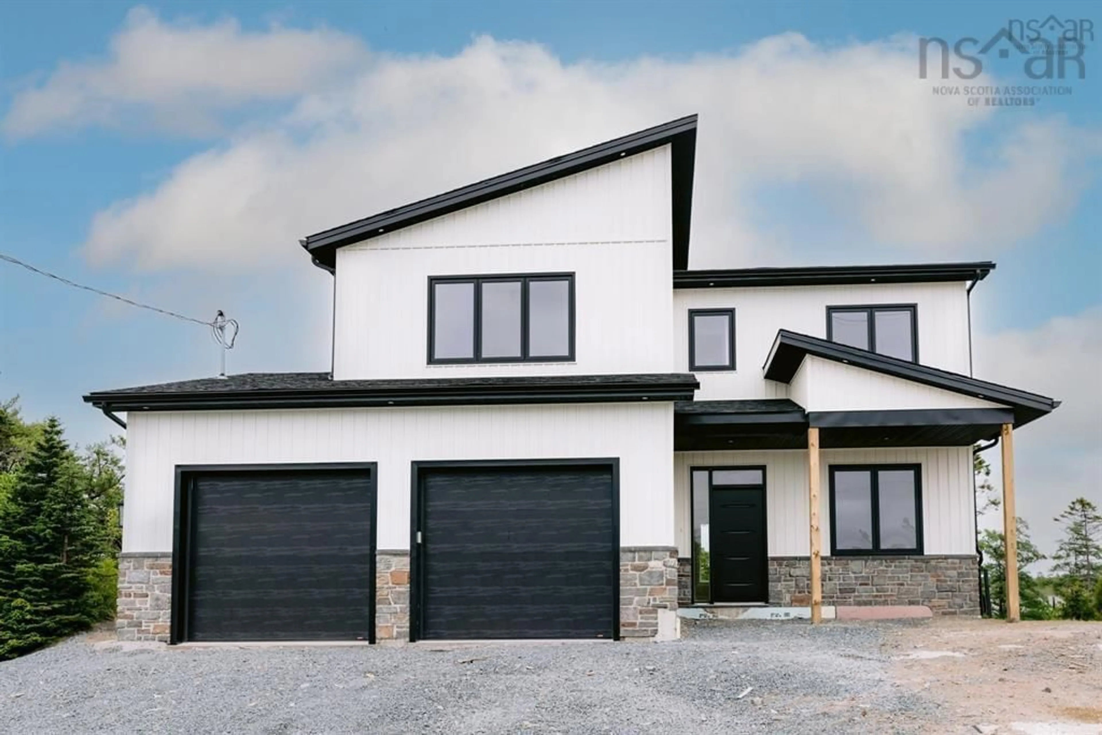 Home with vinyl exterior material, street for 74 Lentuk, Oakfield Nova Scotia B2T 0J5