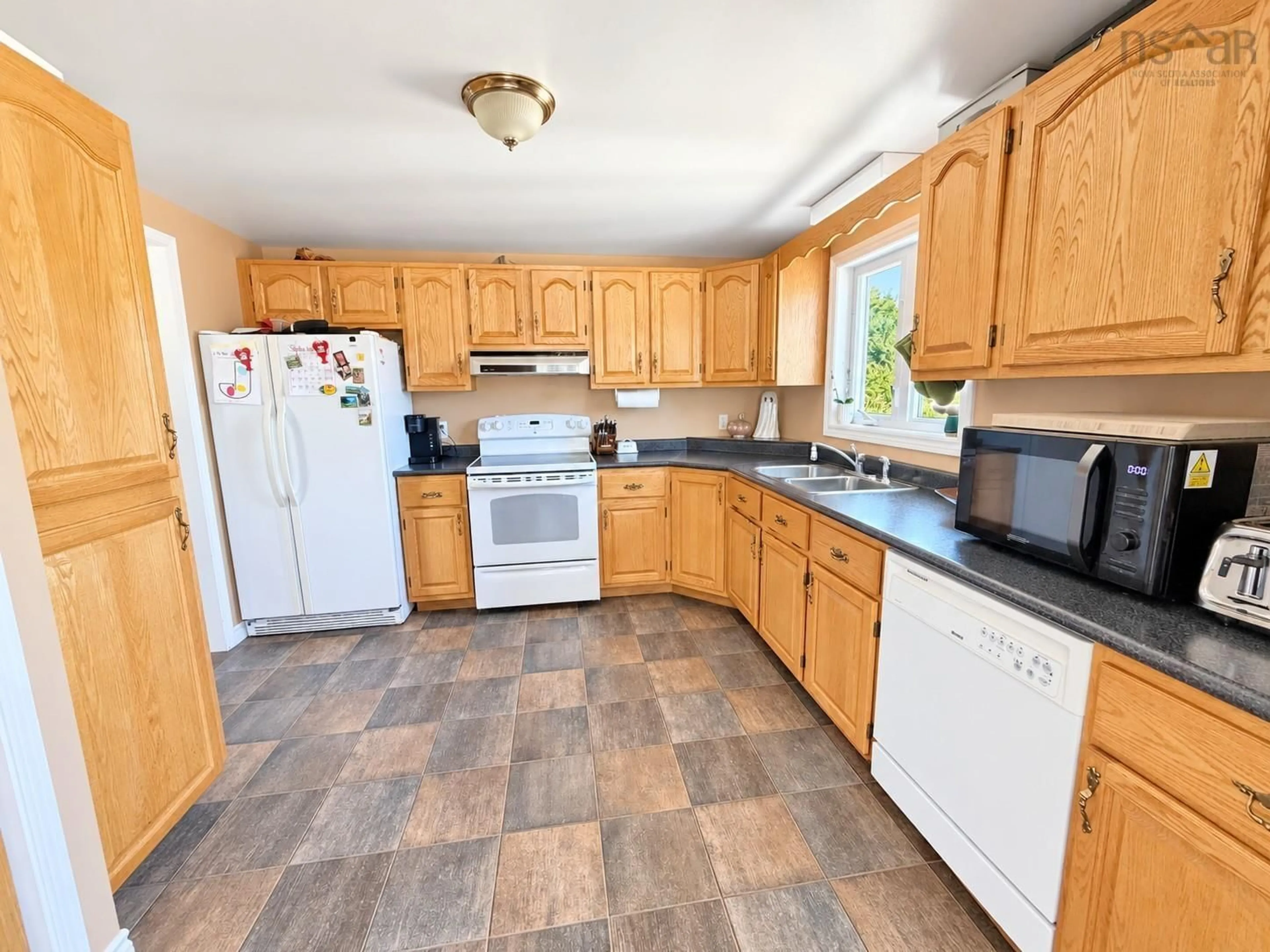 Standard kitchen, ceramic/tile floor for 37 Bay Side Dr, Barrington Nova Scotia B0W 1E0