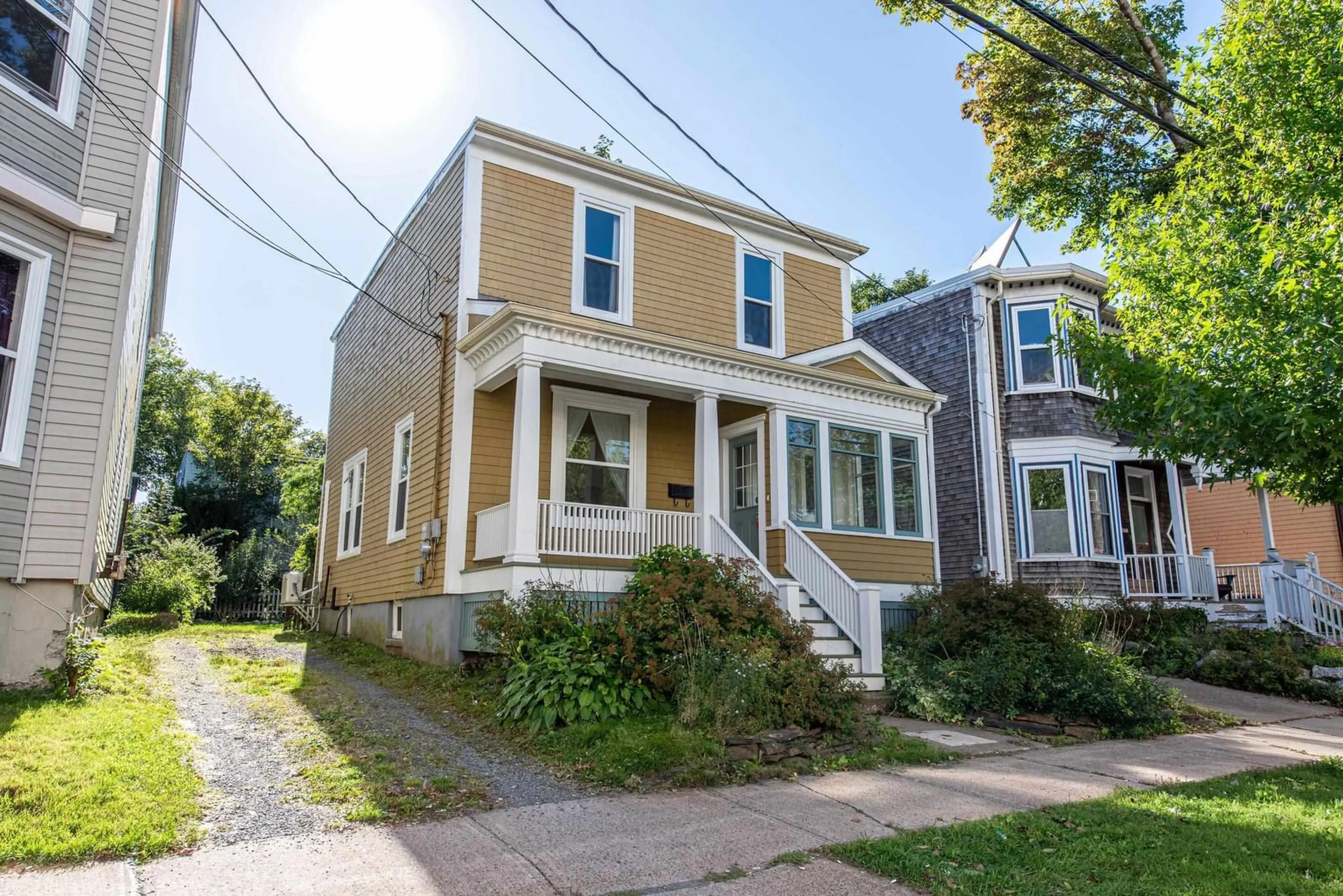 Home with vinyl exterior material, street for 2646 Northwood Terr, Halifax Nova Scotia B3K 3S7