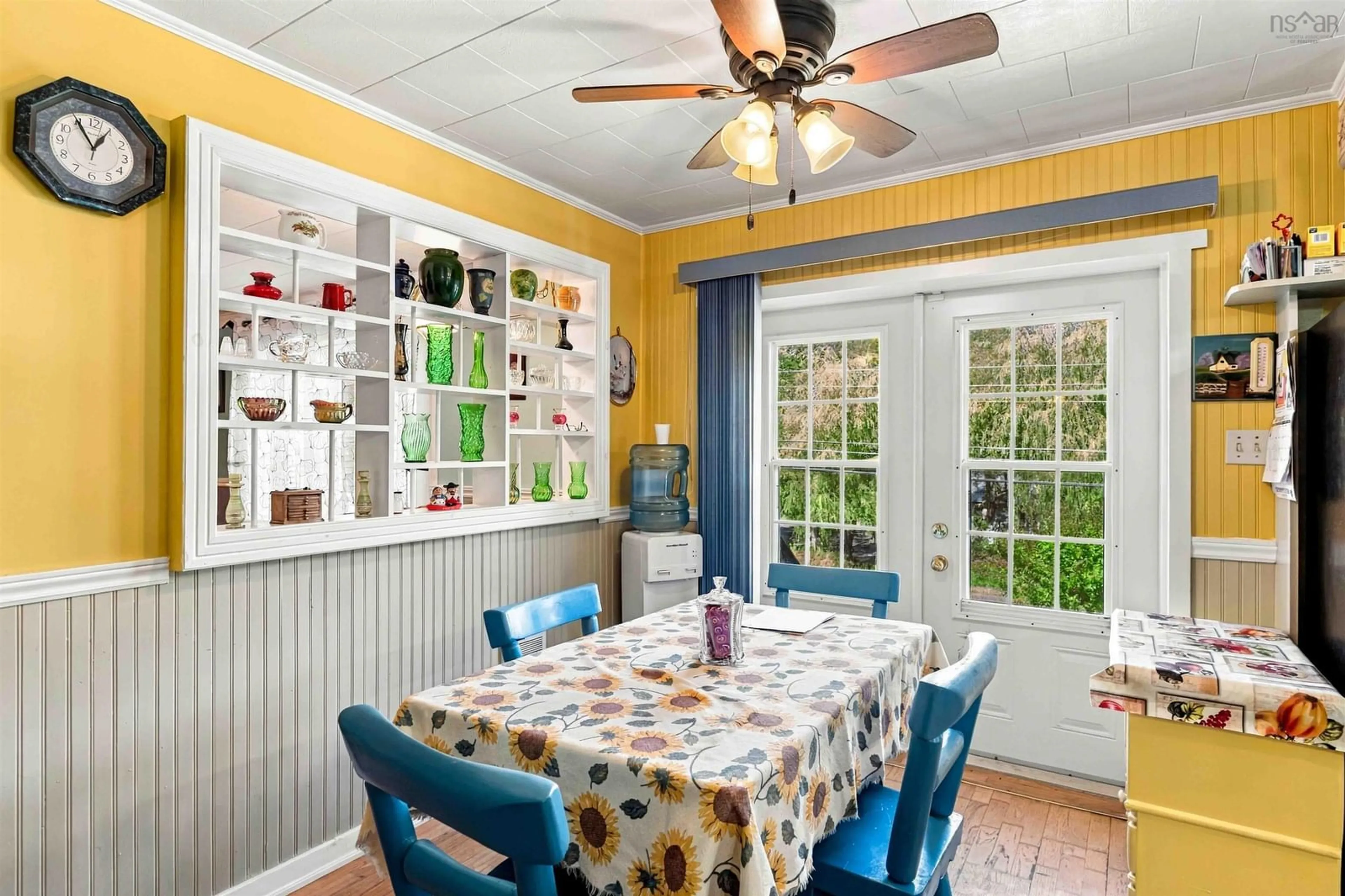 Dining room, ceramic/tile floor for 91 Willow St, Hants Border Nova Scotia B0P 1P0