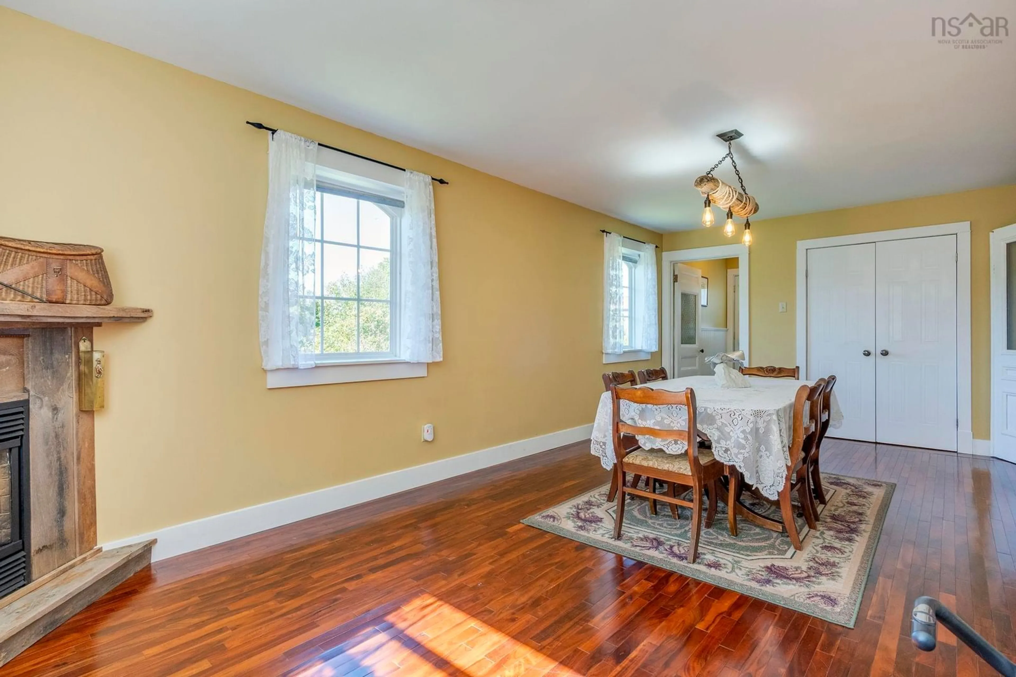 Dining room, wood/laminate floor for 893 Middle Rd, North Williamston Nova Scotia B0S 1M0