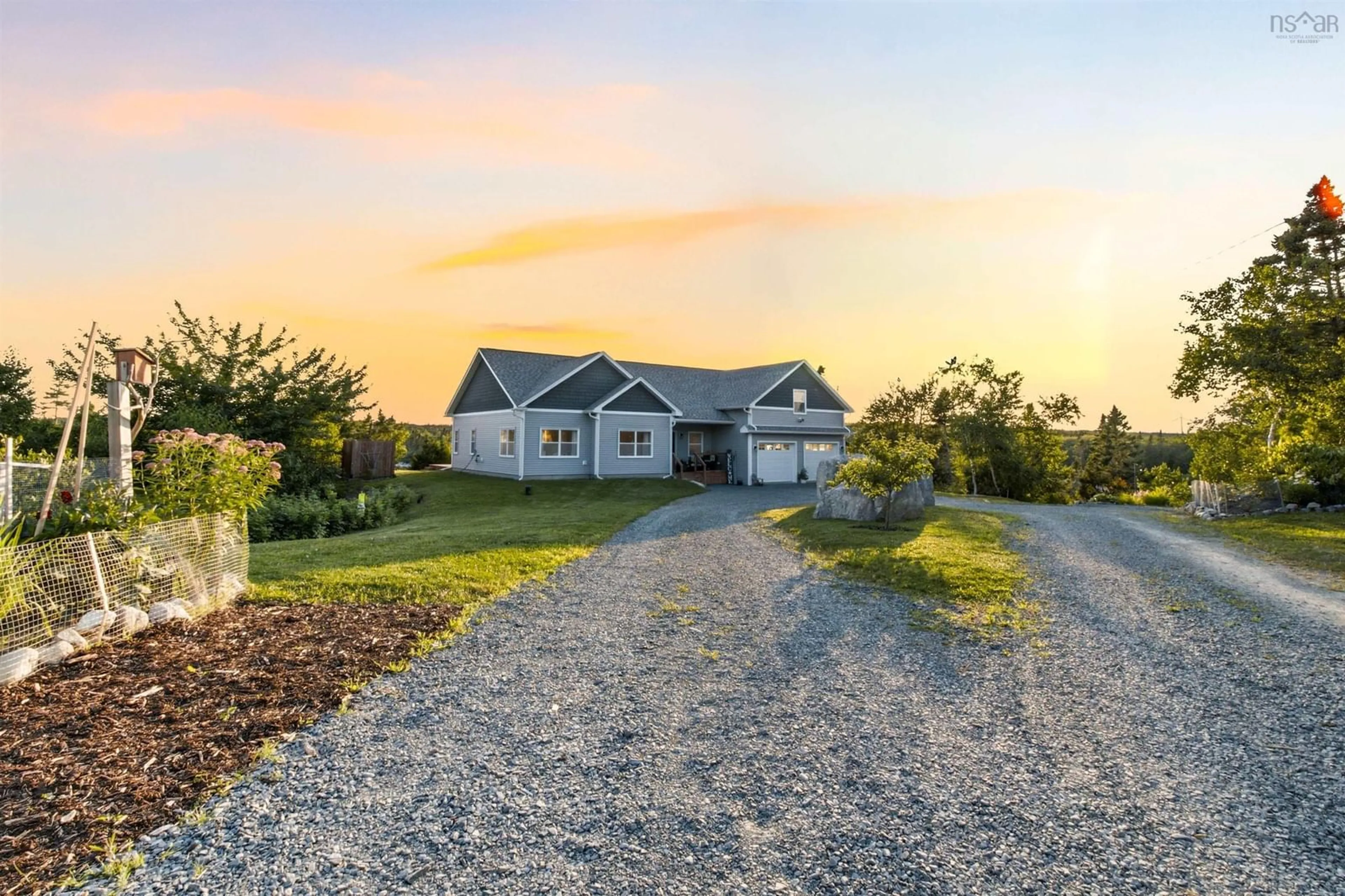 A pic from outside/outdoor area/front of a property/back of a property/a pic from drone, unknown for 71 Troutwater Terr, Portuguese Cove Nova Scotia B3V 0E4