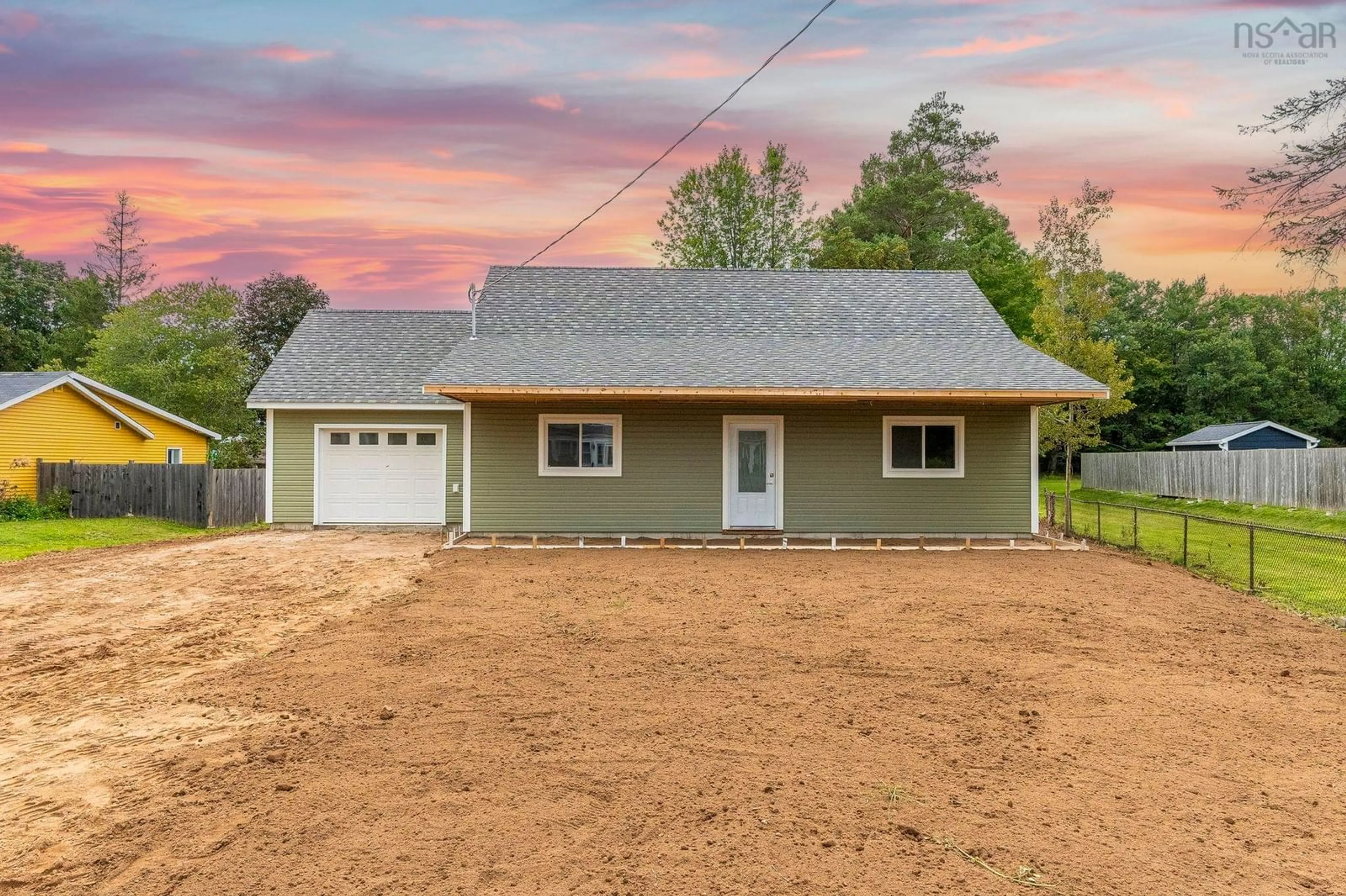 Home with vinyl exterior material, street for 397 Main St, Middleton Nova Scotia B0S 1P0