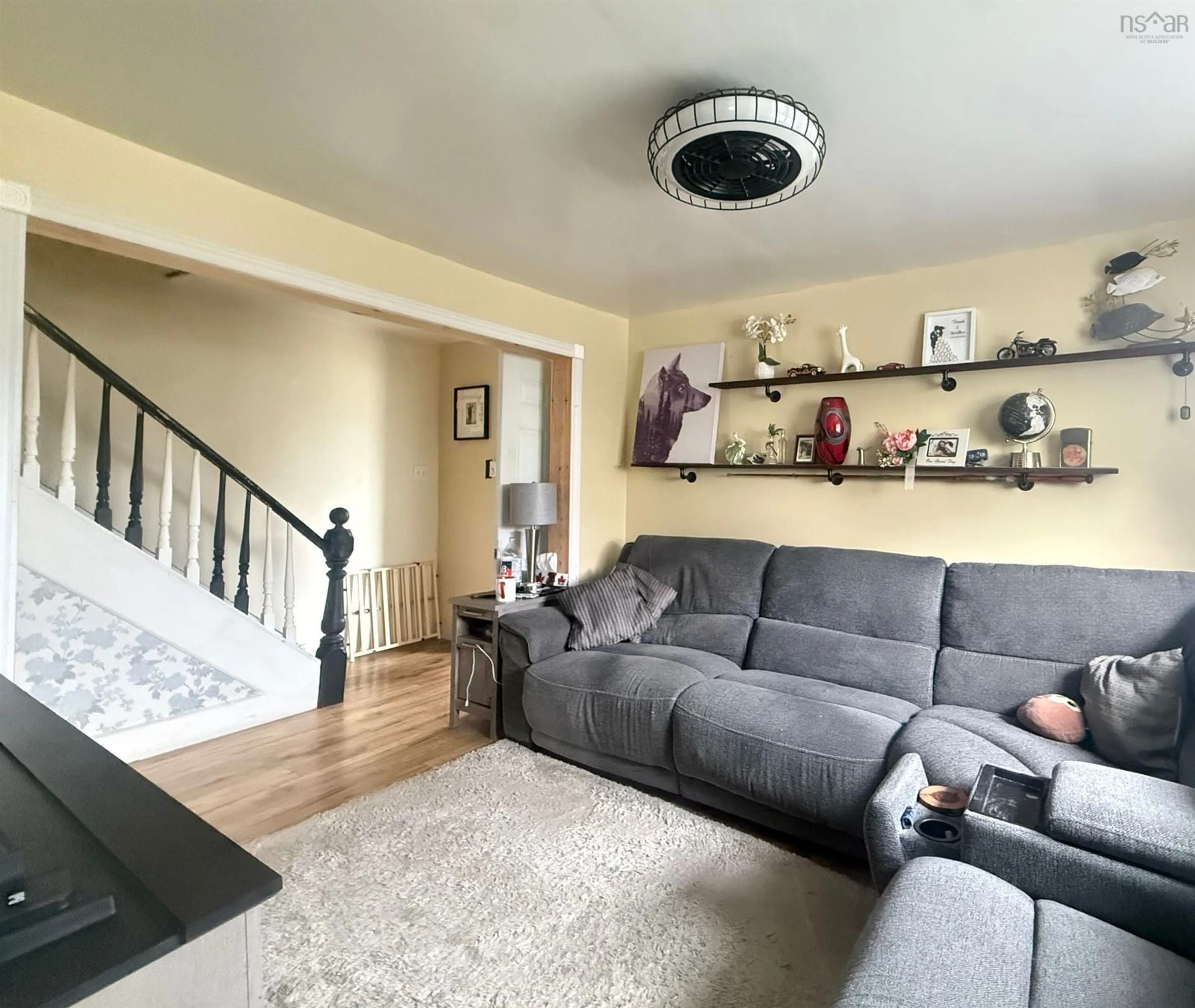 Living room with furniture, unknown for 124 Bruce St ,, Glace Bay Nova Scotia B1A 3E5