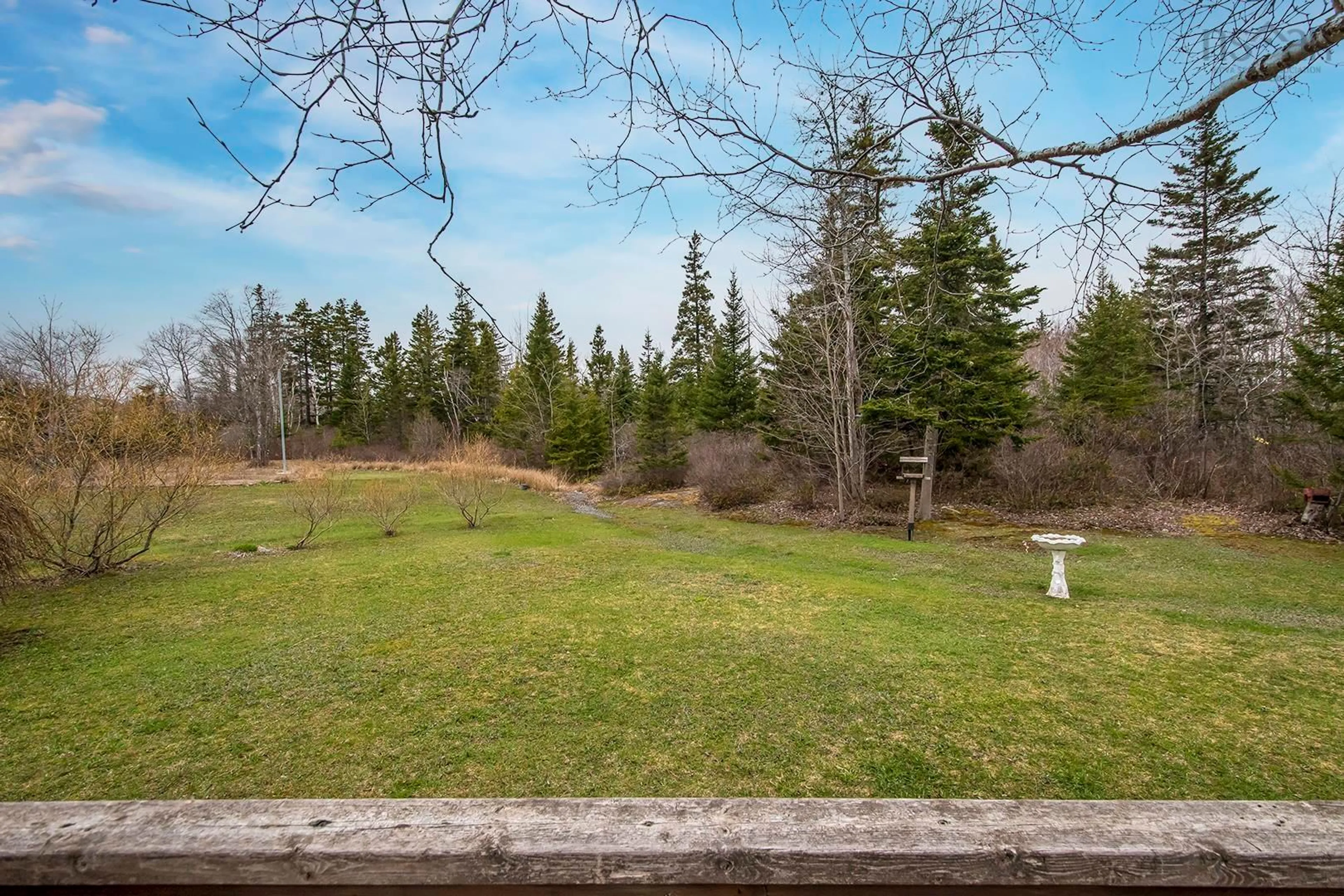 Patio, forest/trees view for 109 Lisa Ann Dr, Lawrencetown Nova Scotia B2Z 1E7